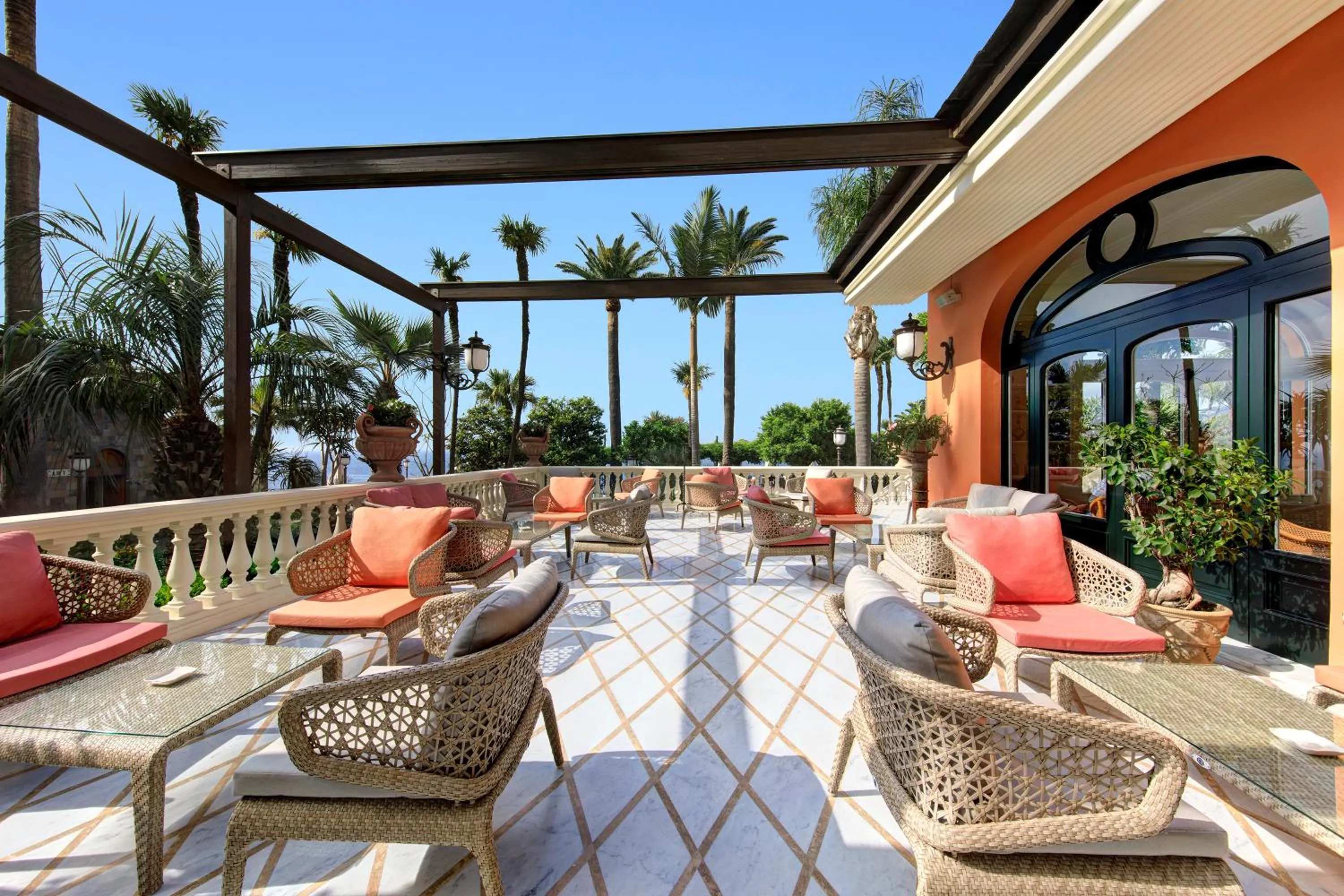 Balcony/Terrace in Grand Hotel Royal