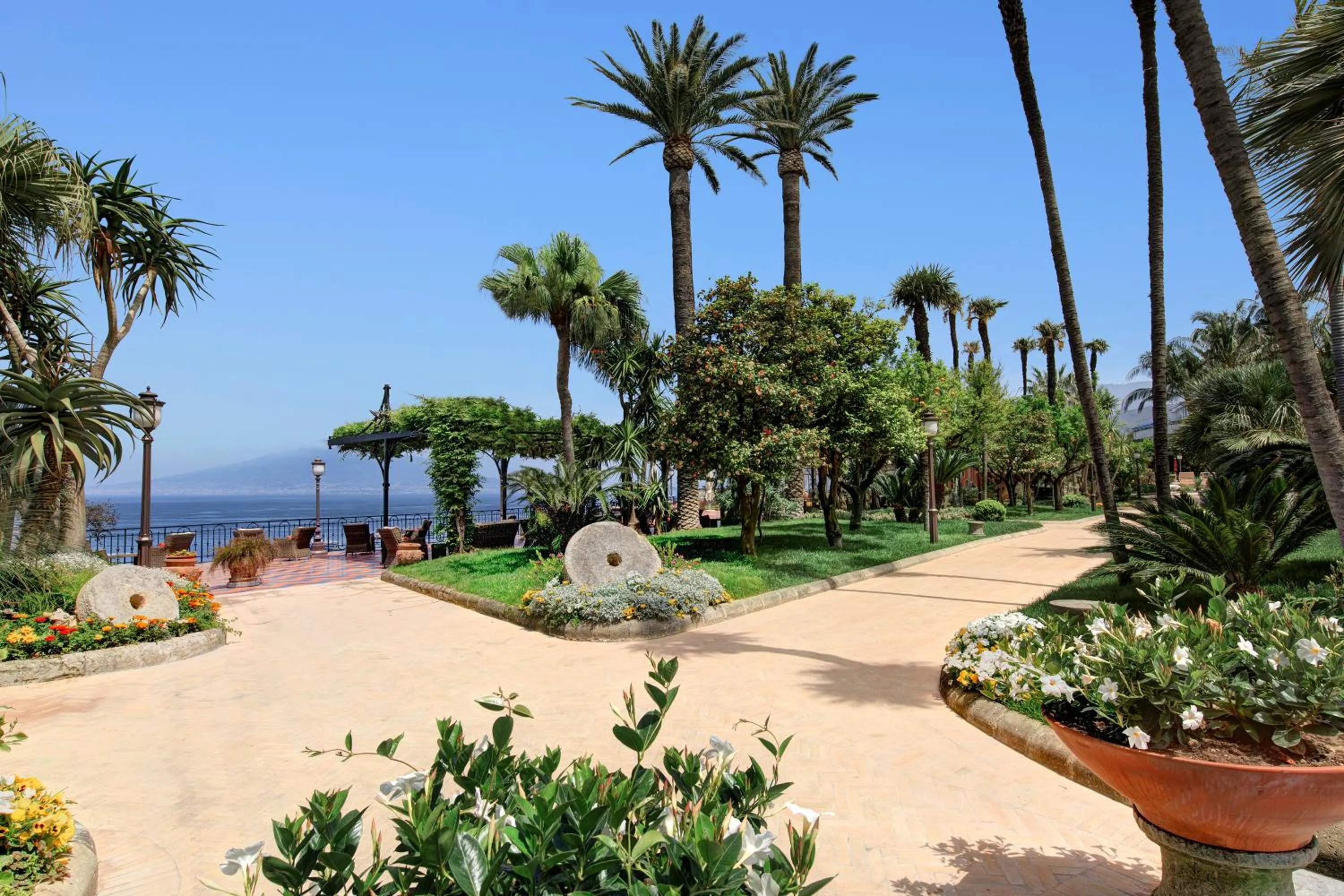 Garden in Grand Hotel Royal