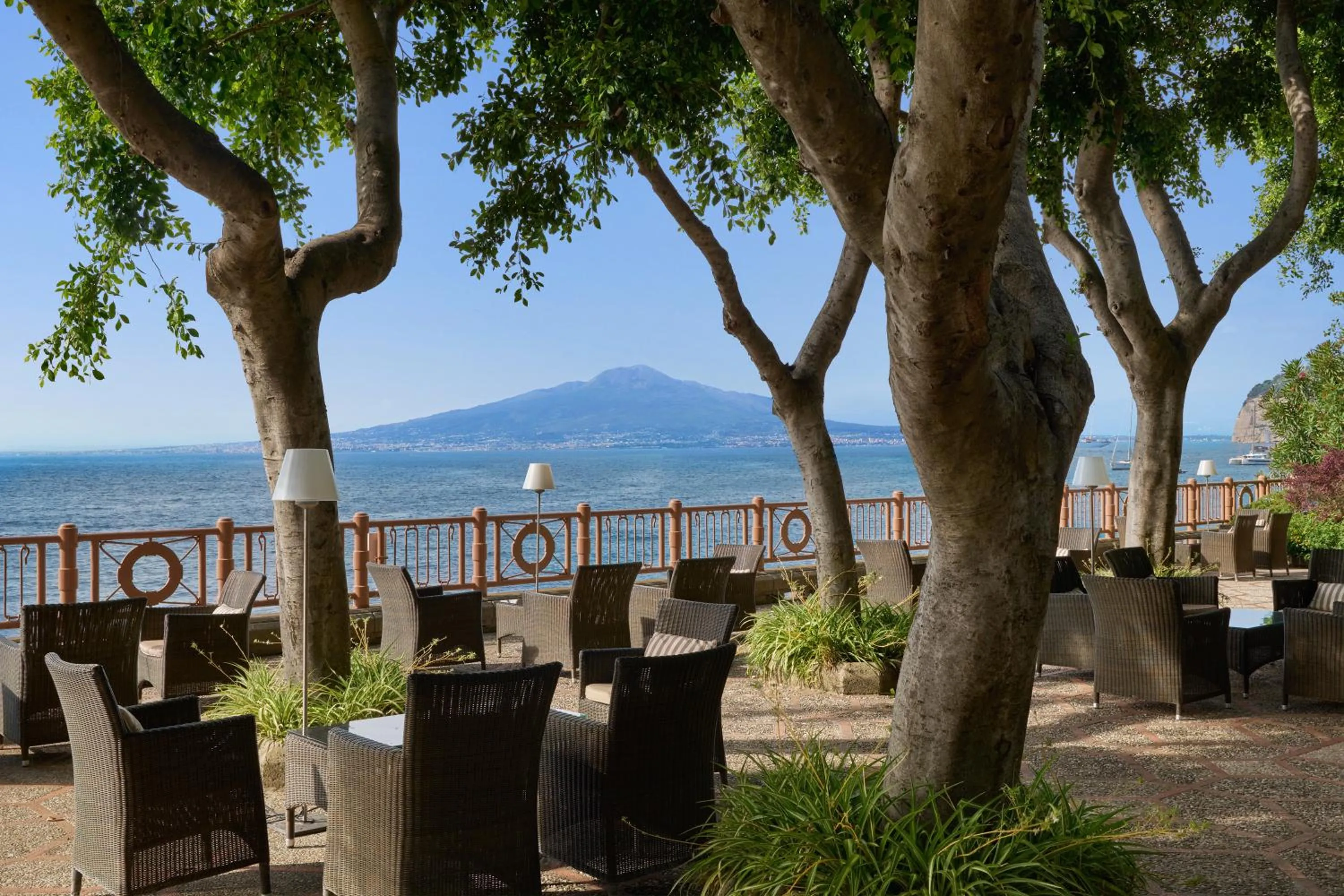 Seating area in Grand Hotel Royal