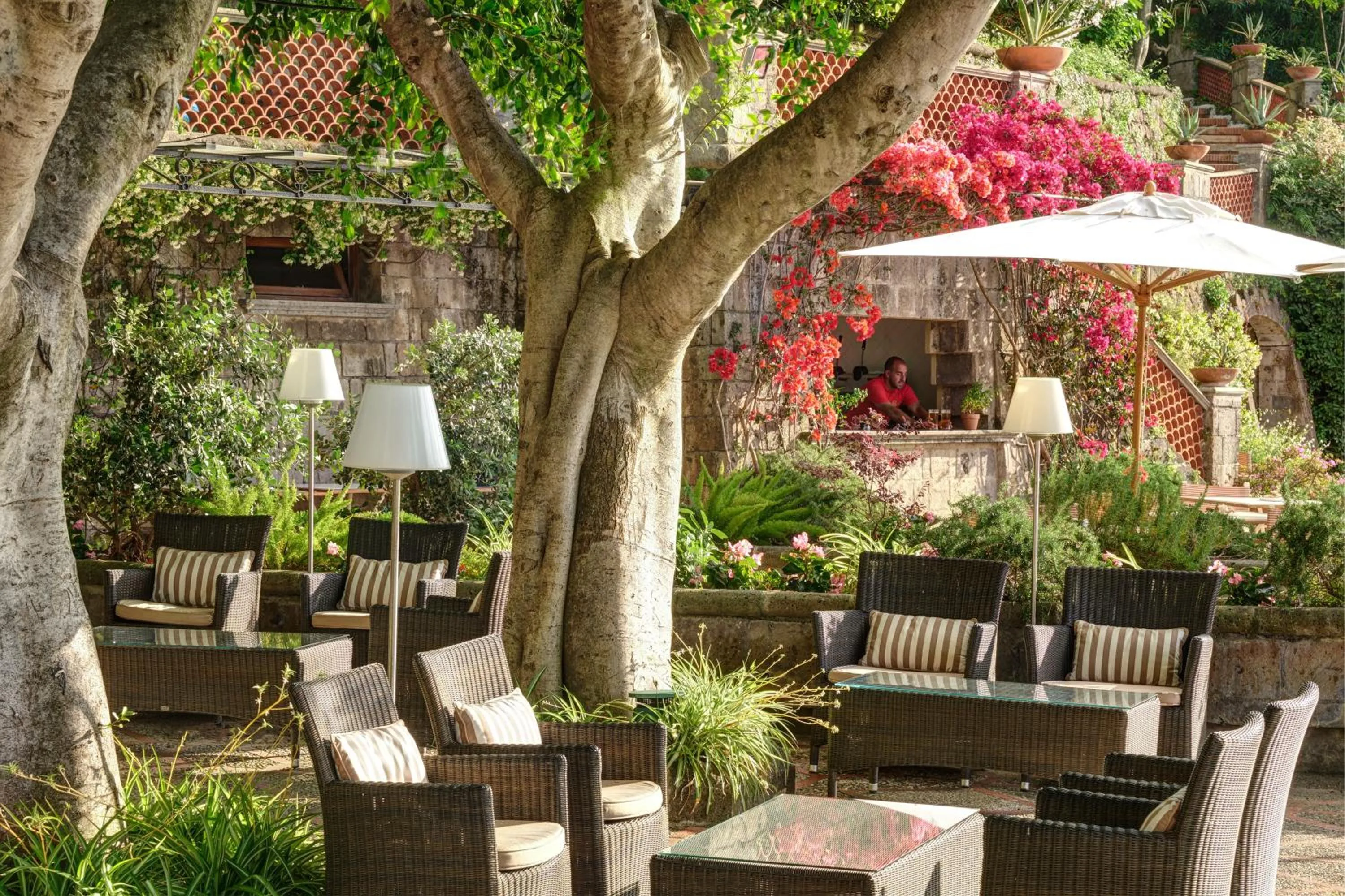 Beach in Grand Hotel Royal