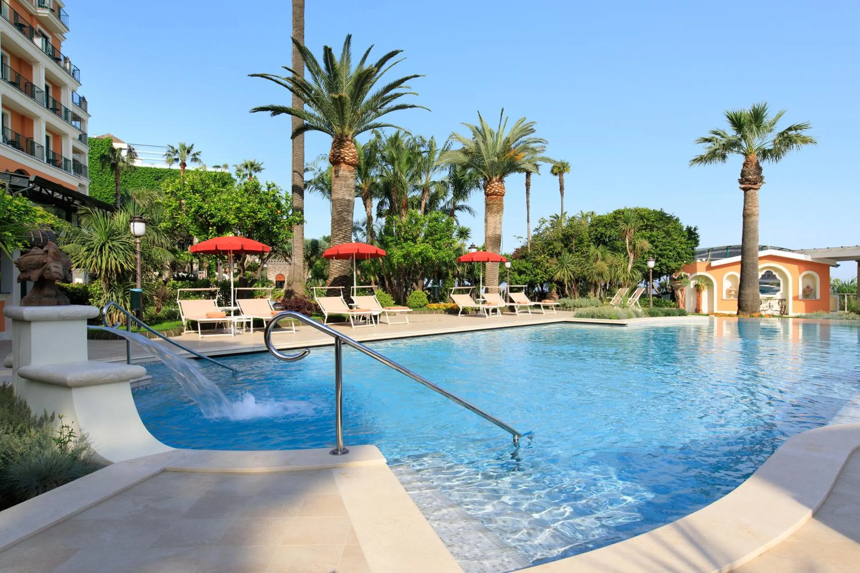 Garden in Grand Hotel Royal