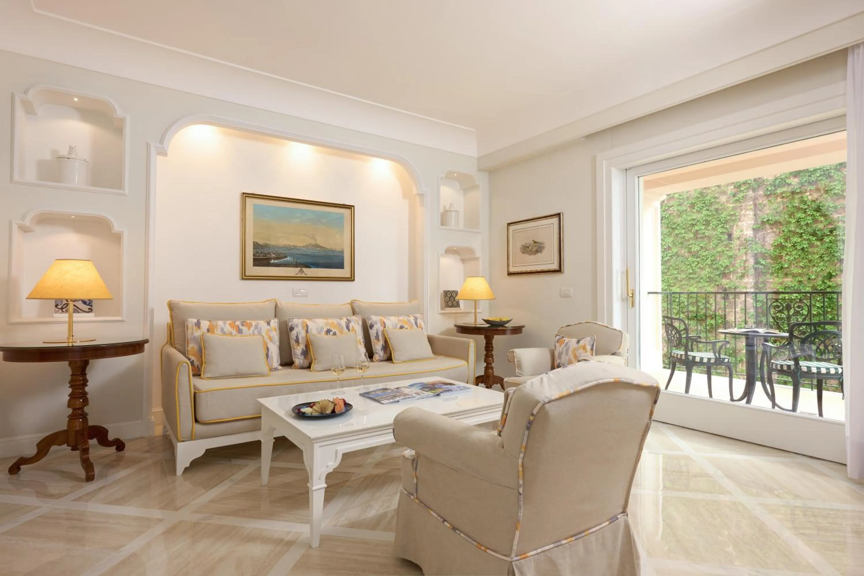 Seating area in Grand Hotel Royal