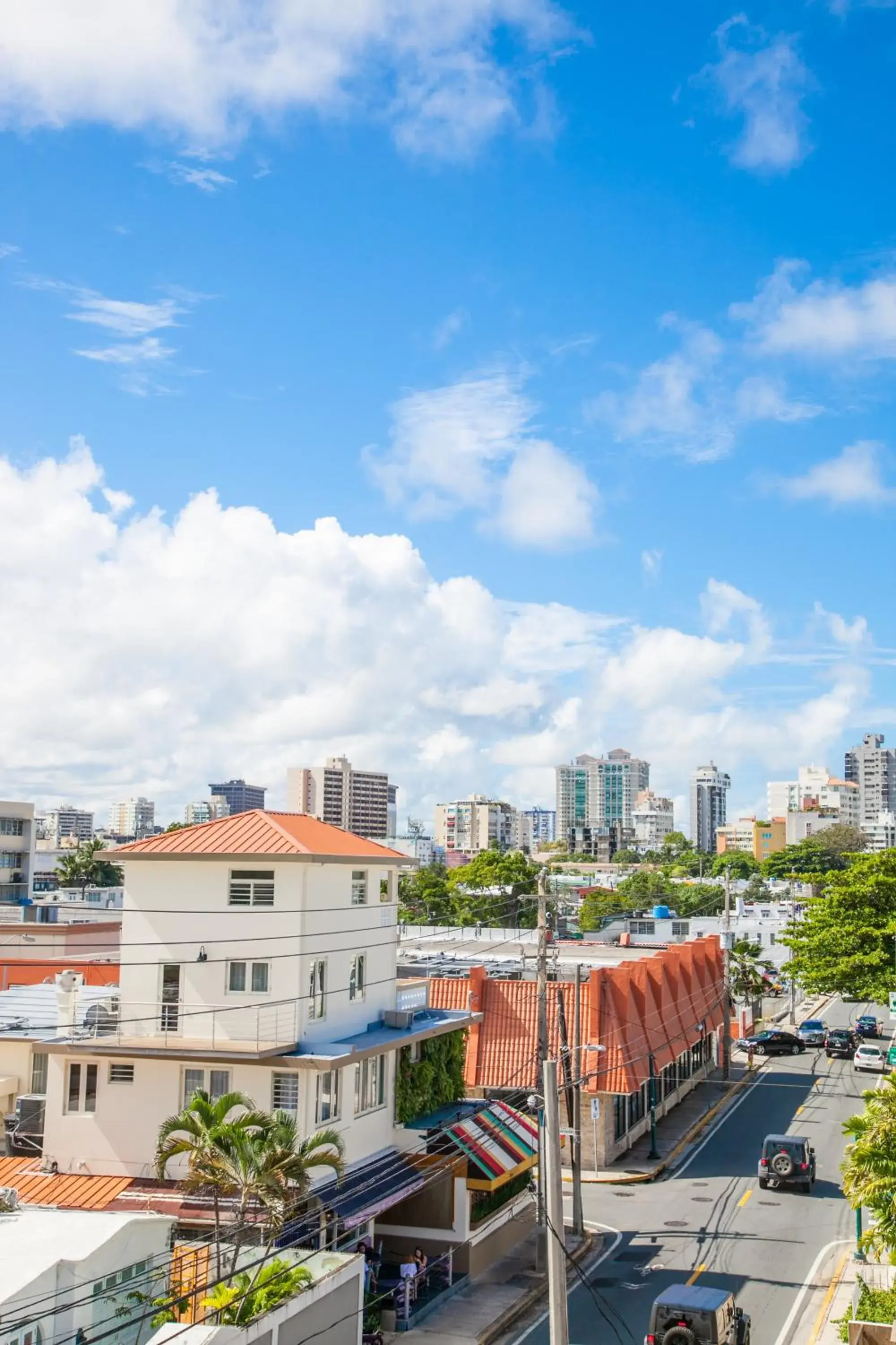 City view in Dream Inn PR City view in Dream Inn PR