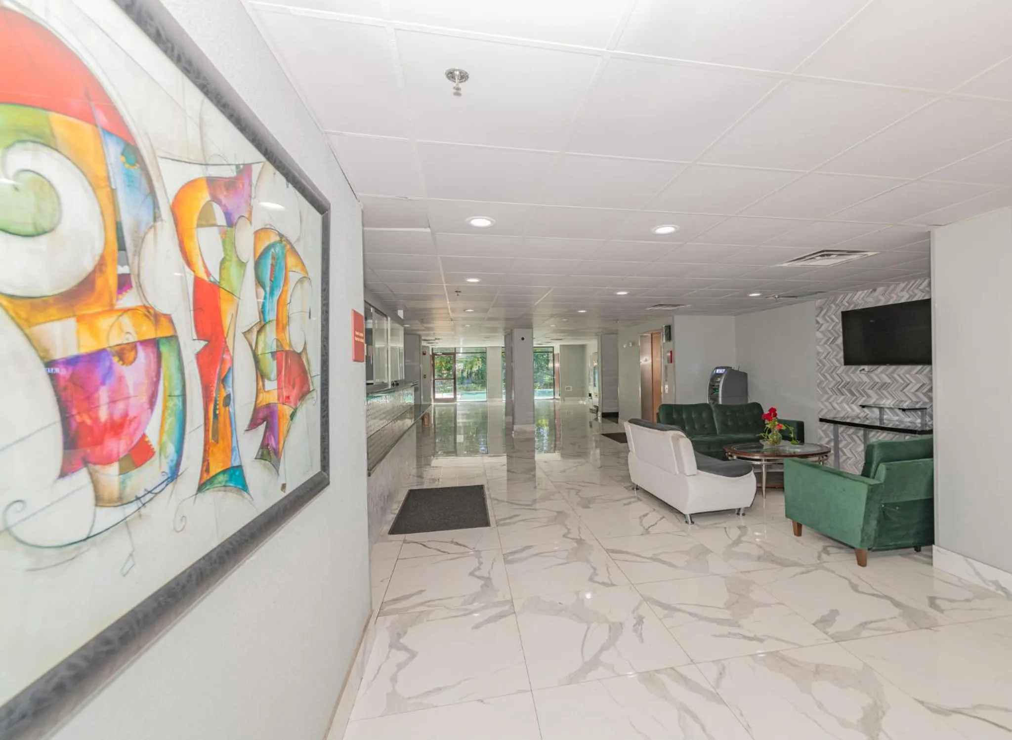 Property building in Jamestown inn & Suites