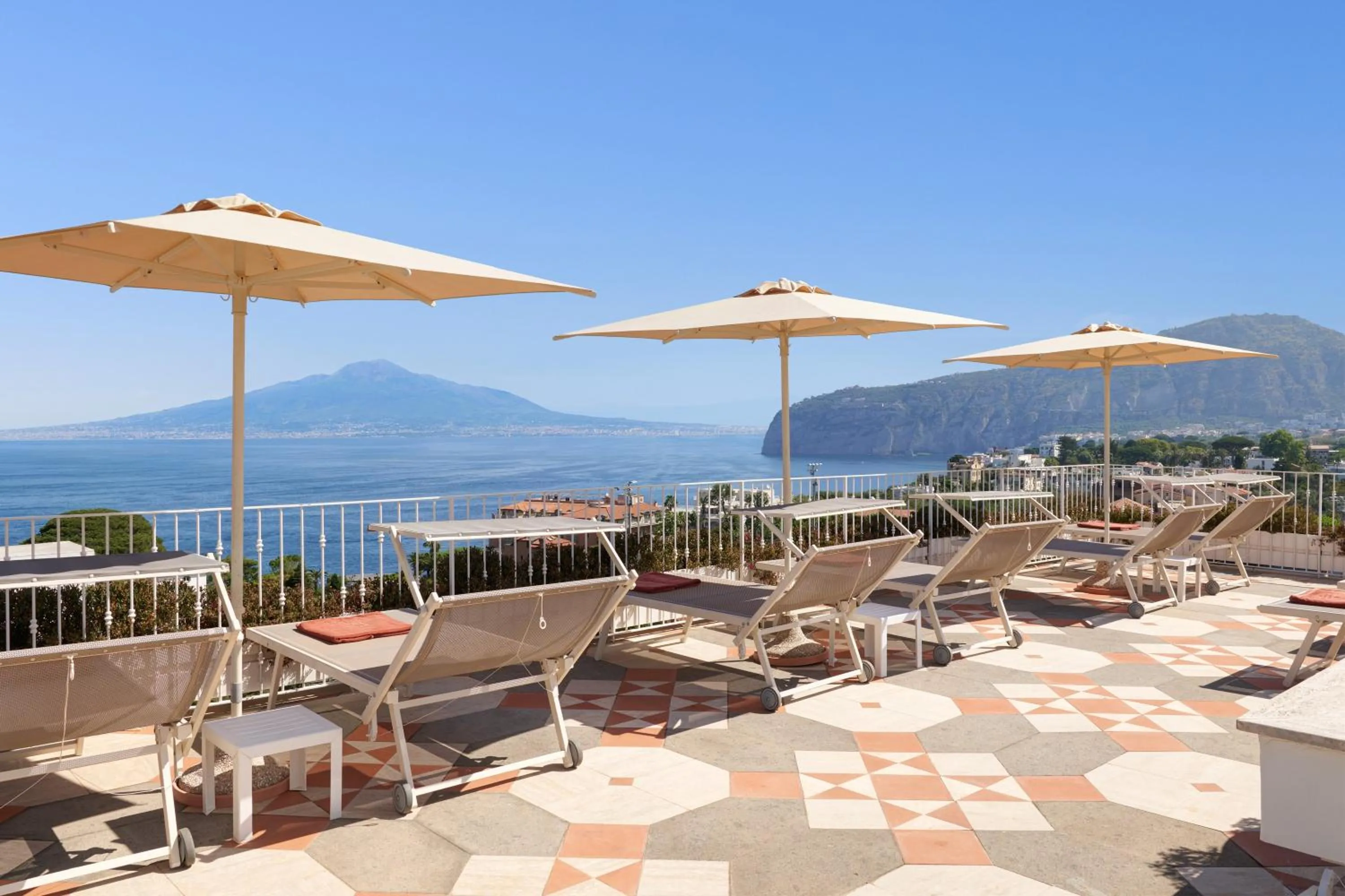 Balcony/Terrace in Grand Hotel de la Ville