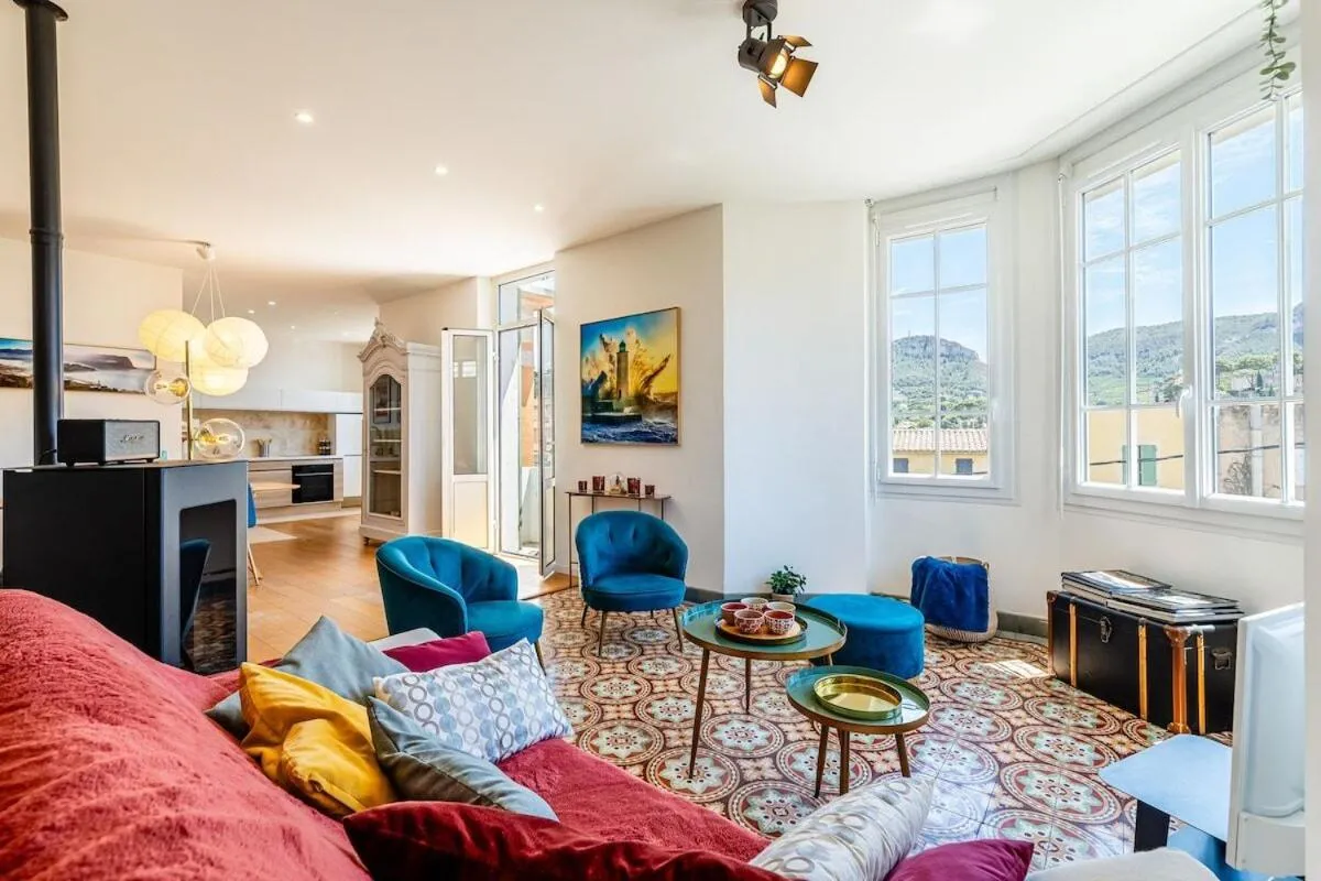Living room in Les Oliviers