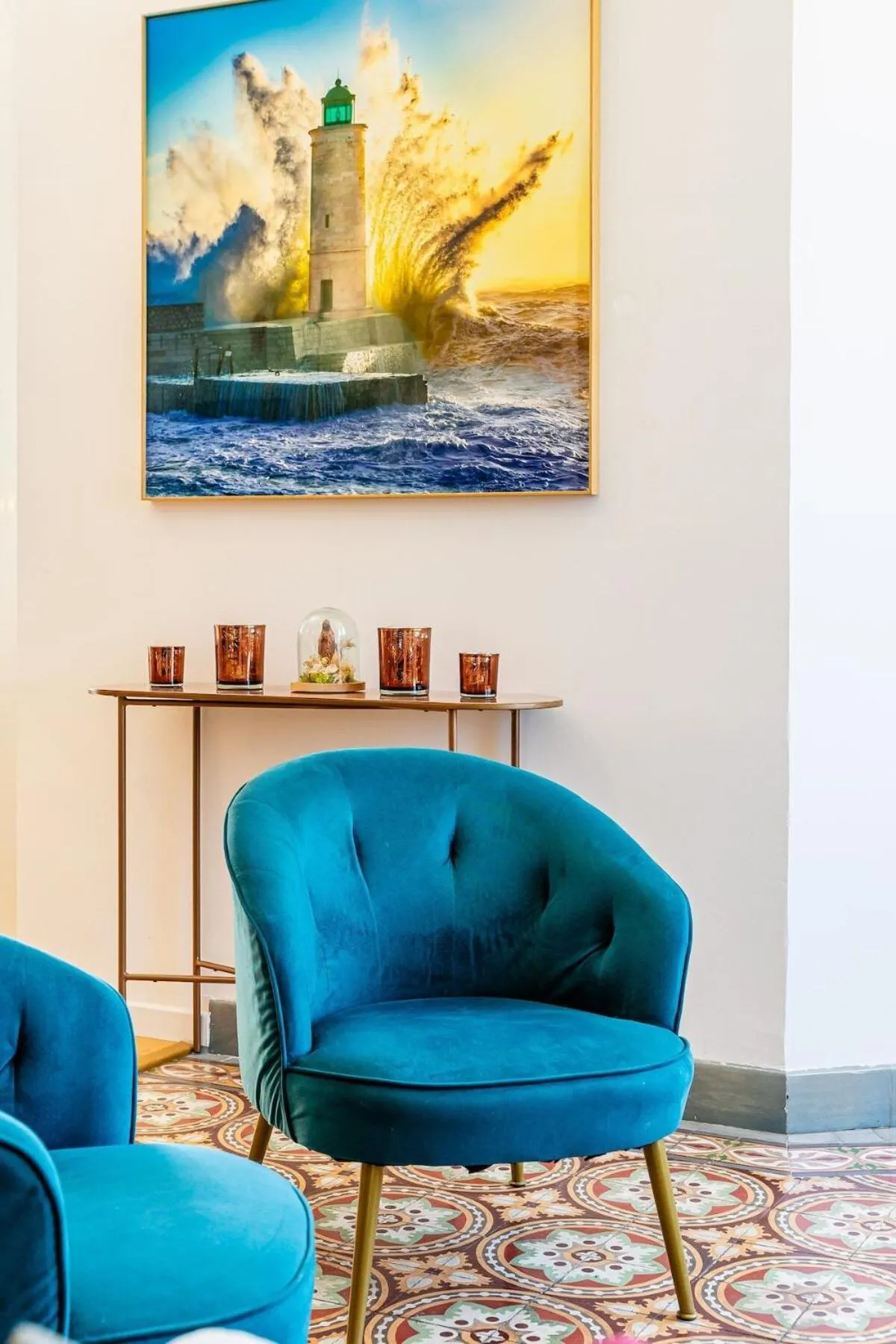Living room in Les Oliviers