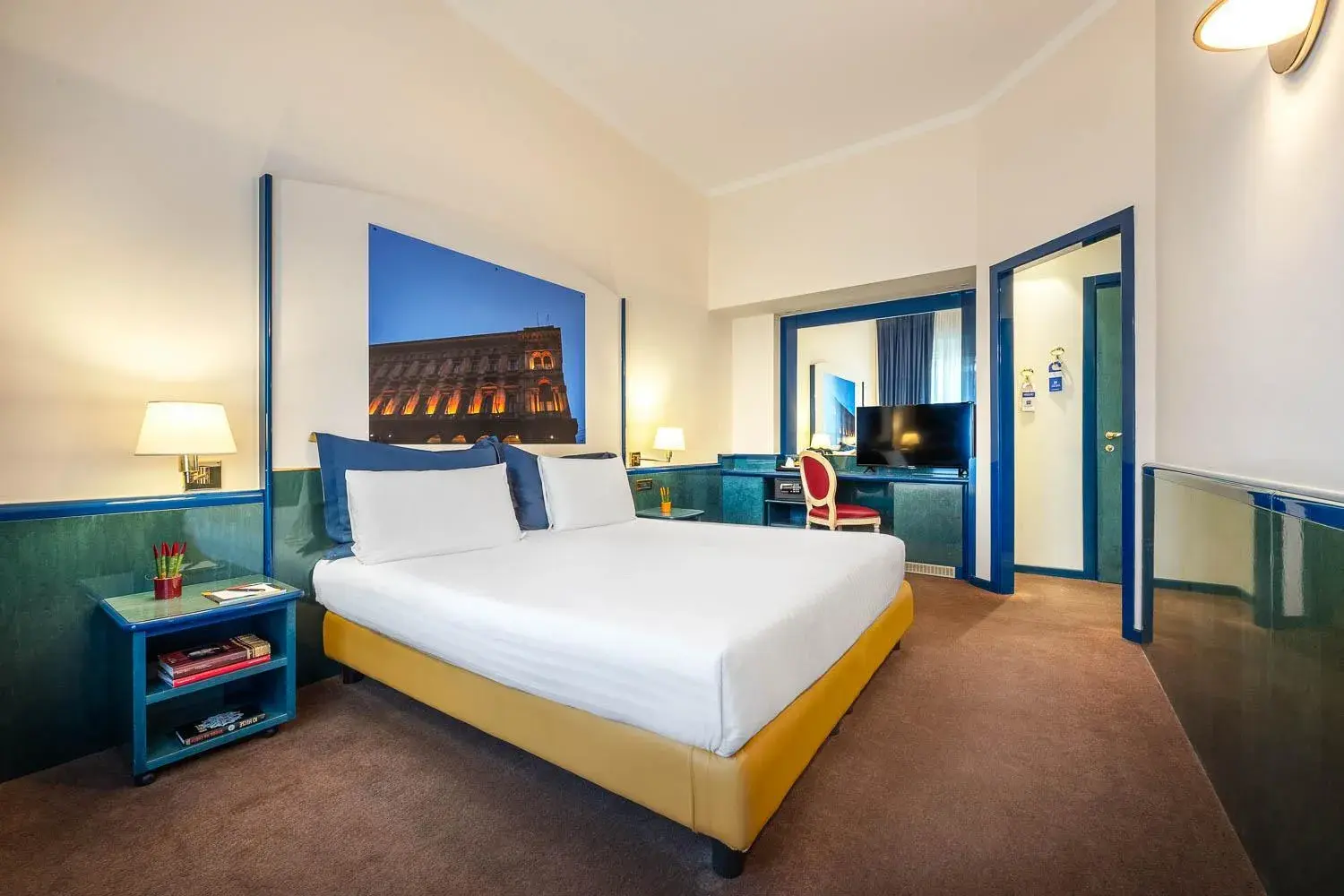 Bed in iH Hotels Milano Ambasciatori Bed in iH Hotels Milano Ambasciatori