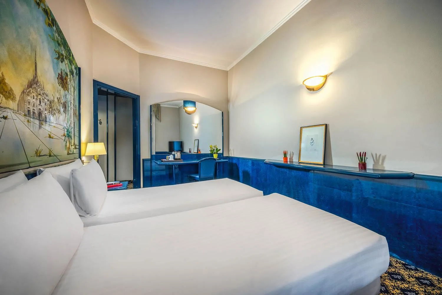 Bed in iH Hotels Milano Ambasciatori