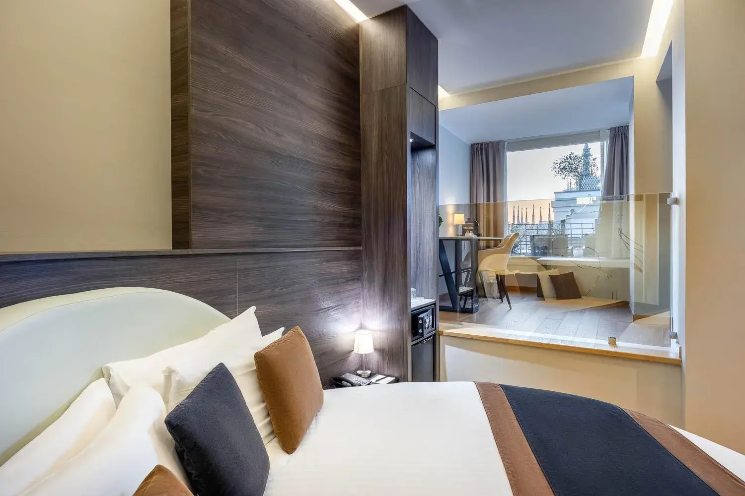 Bed in iH Hotels Milano Ambasciatori Bed in iH Hotels Milano Ambasciatori