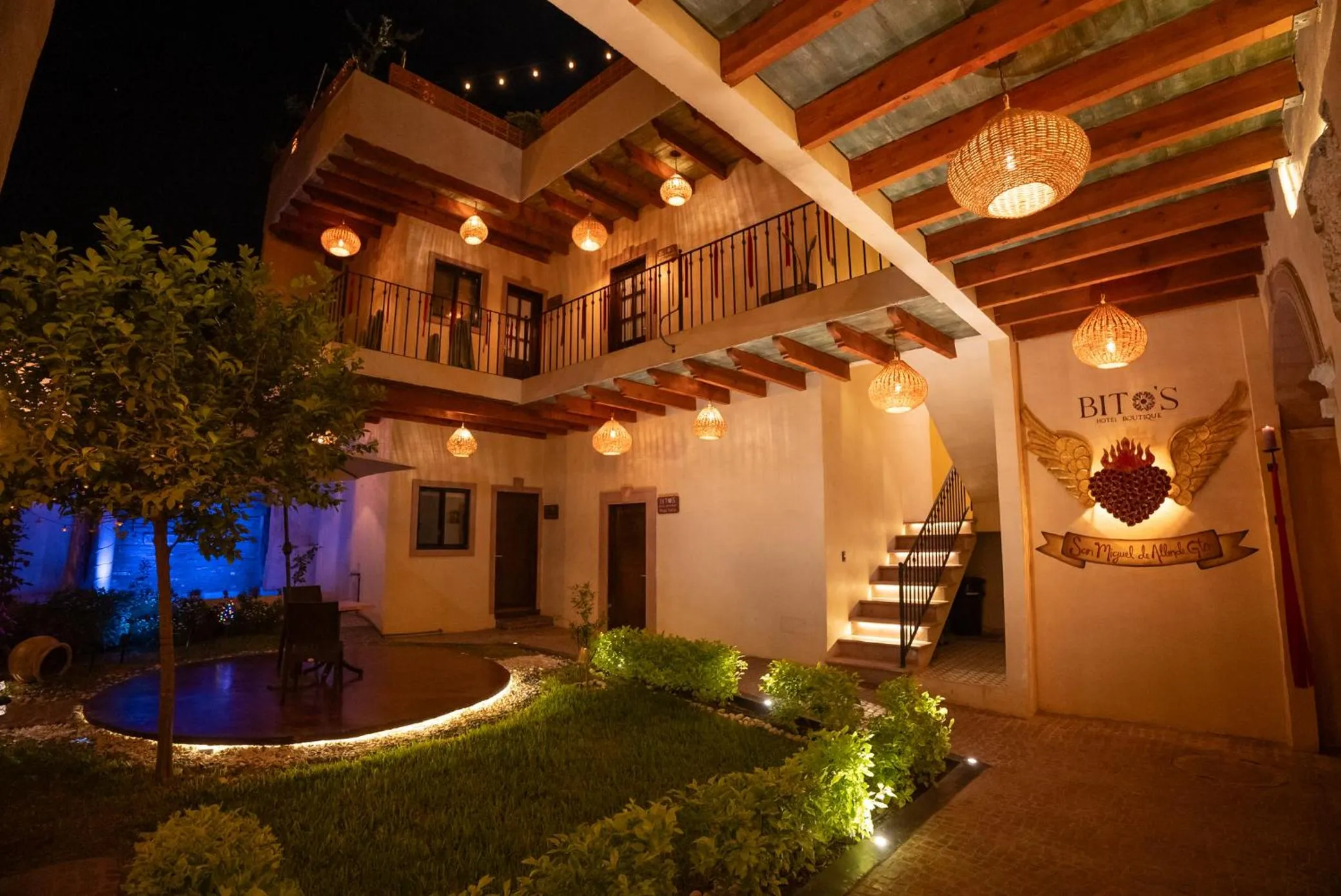 Property building in Bito's Hotel Boutique