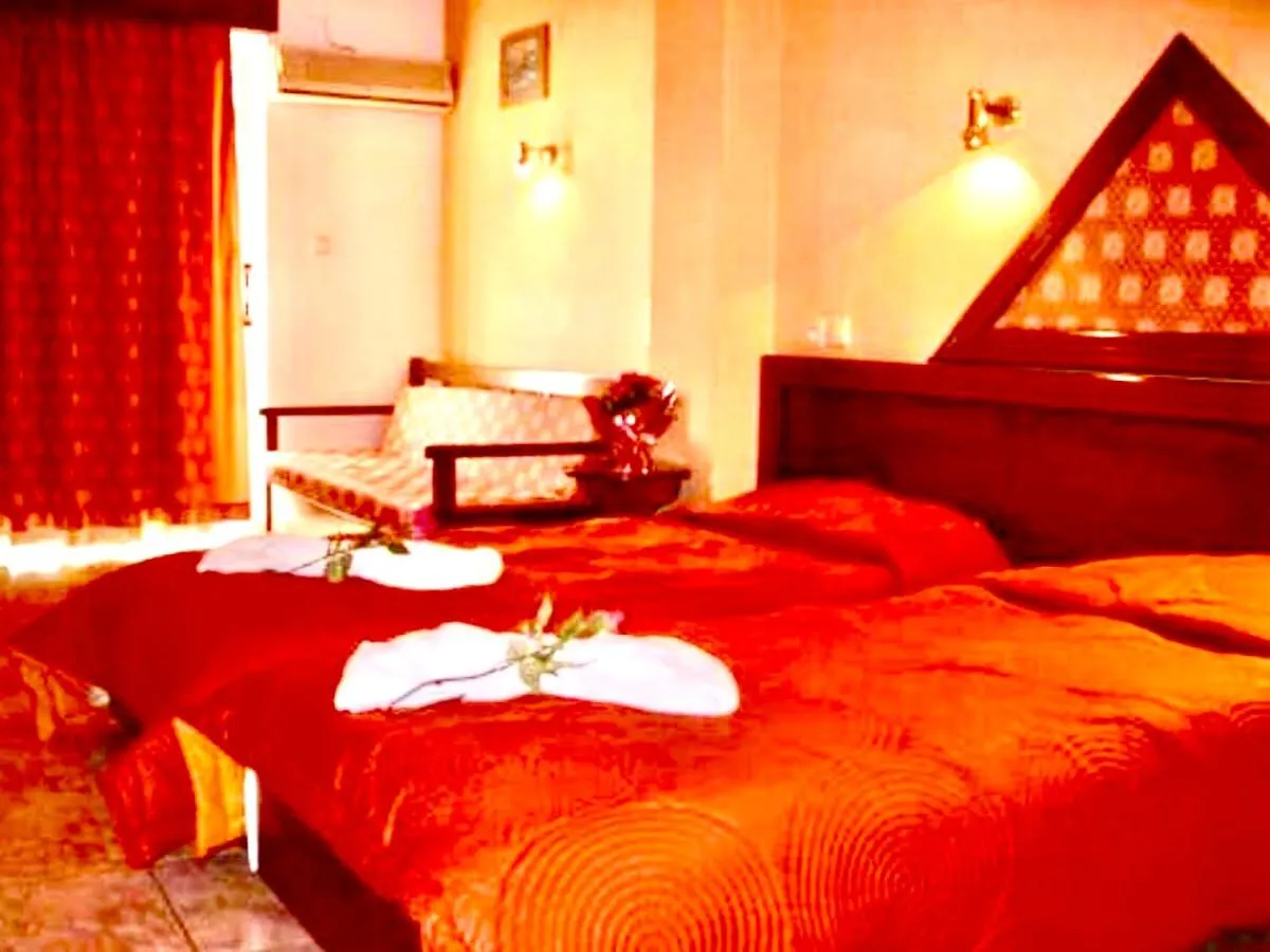 Bed in delphi aiolos center hotel panoramic view&yoga harmony hotel&rooms