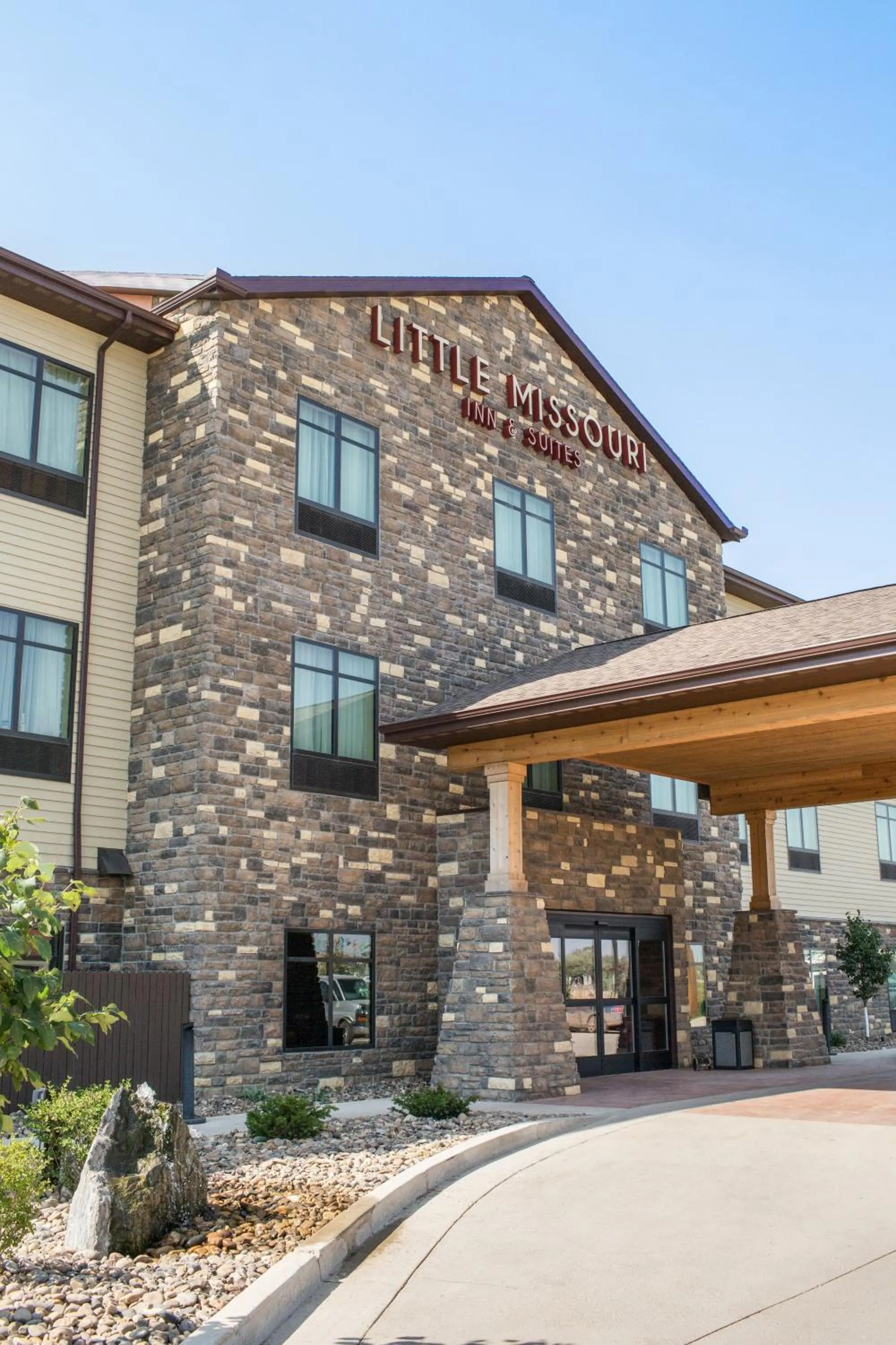 Property building in Little Missouri Inn & Suites Watford City