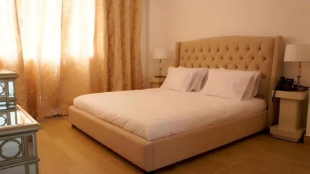 Bed in Hotel Delphin-Nouadhibou