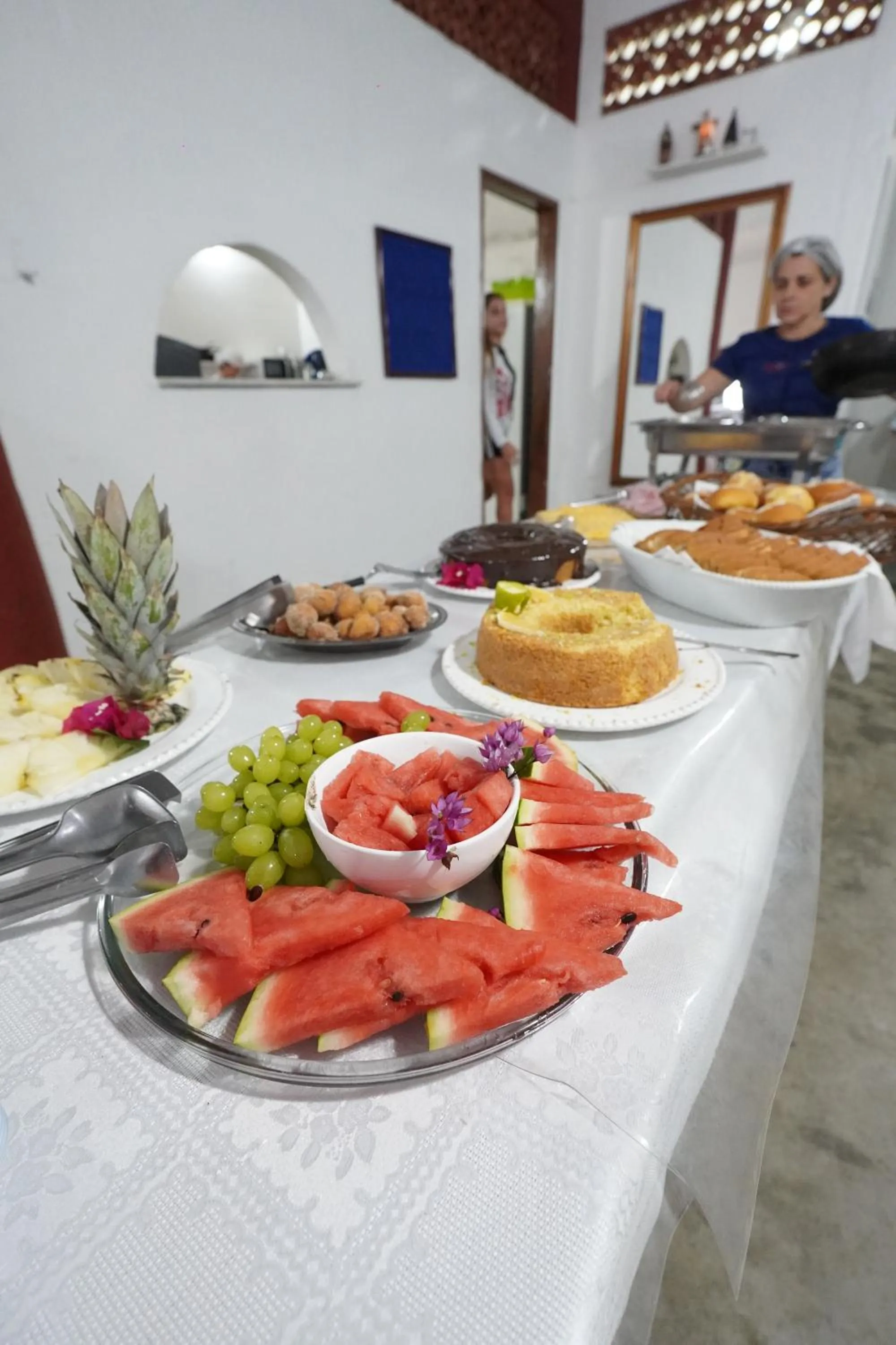 Food and drinks in Pousada Frezza Mergulho