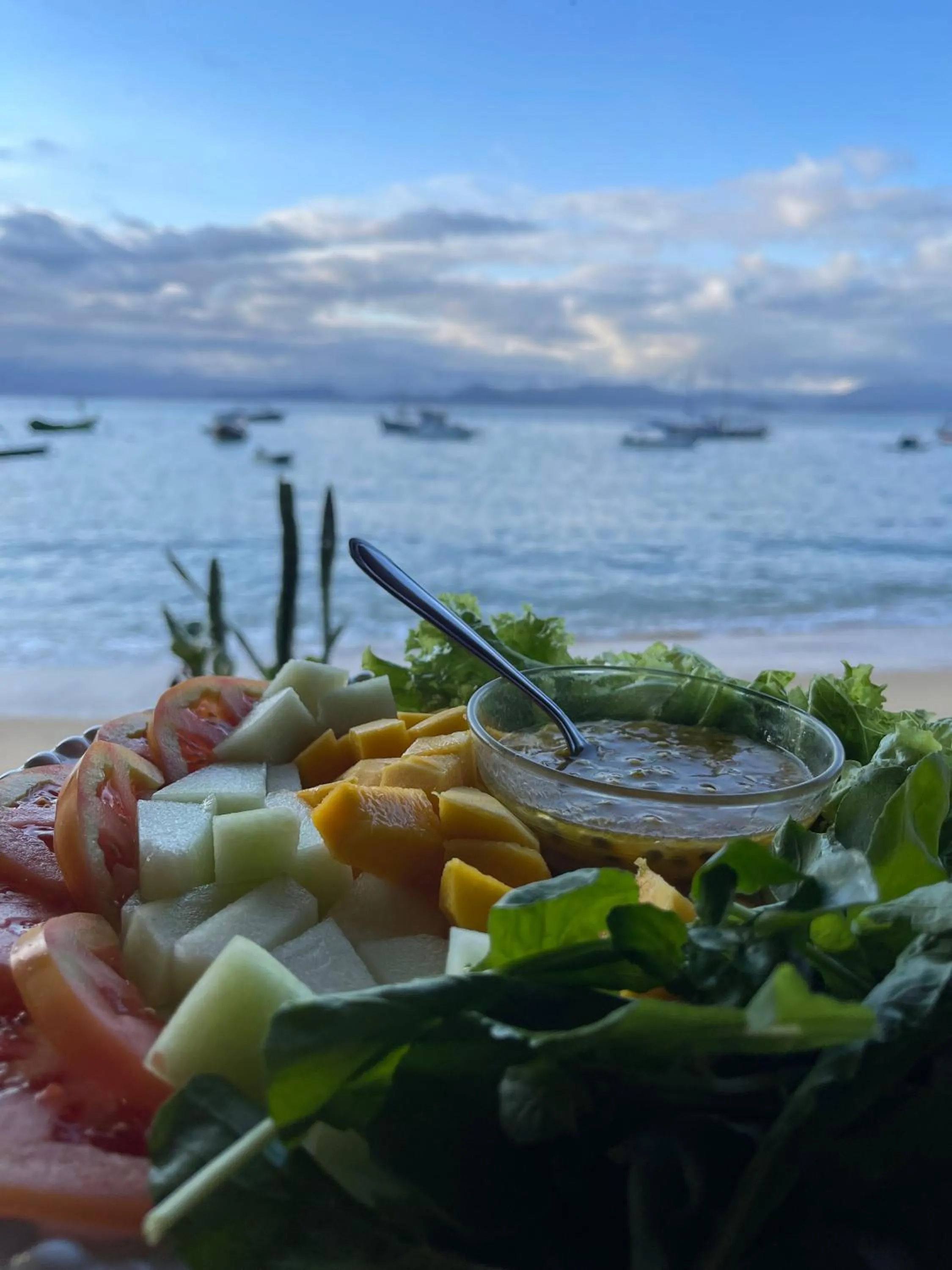 Food in Pousada Frezza Mergulho