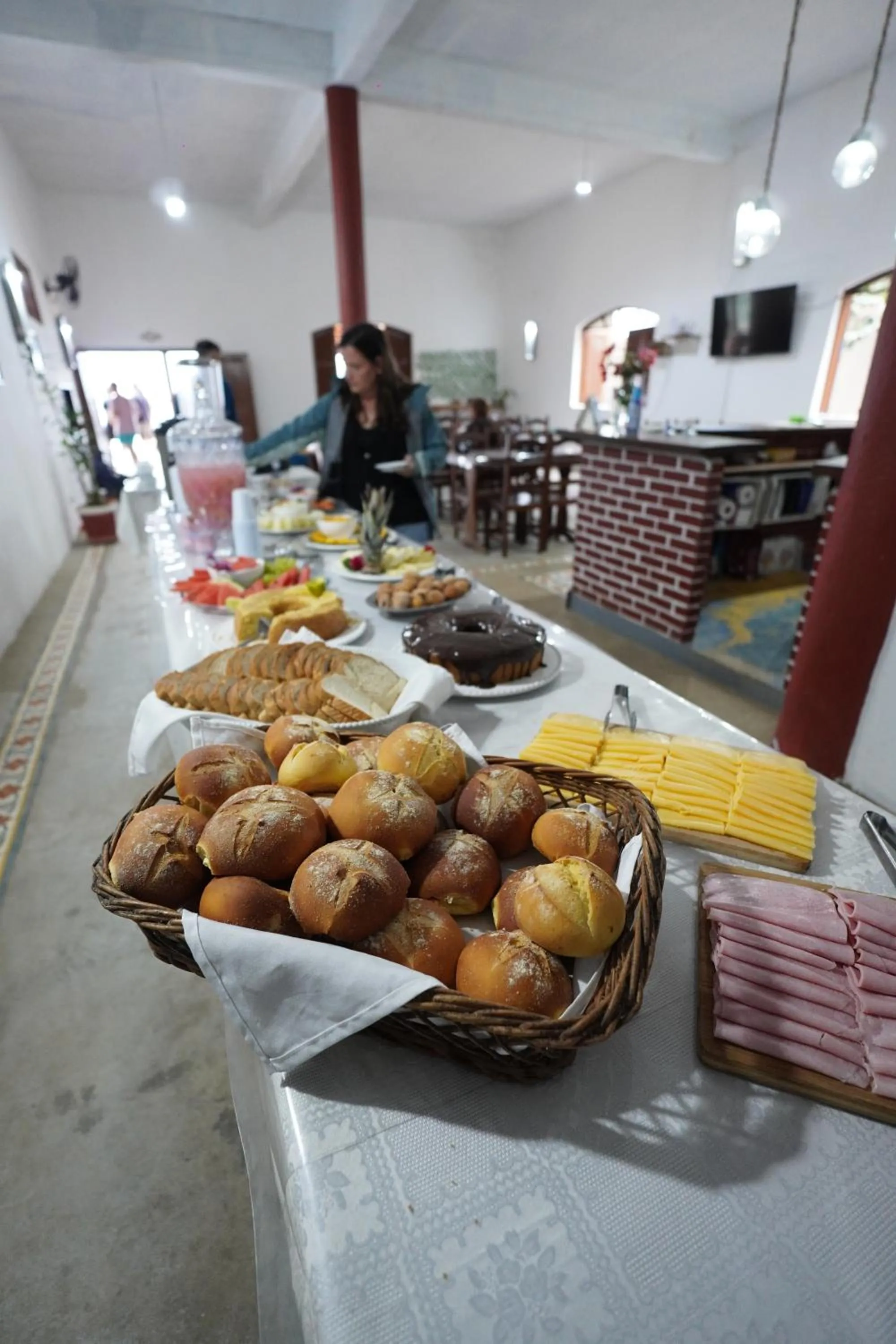 Food and drinks in Pousada Frezza Mergulho