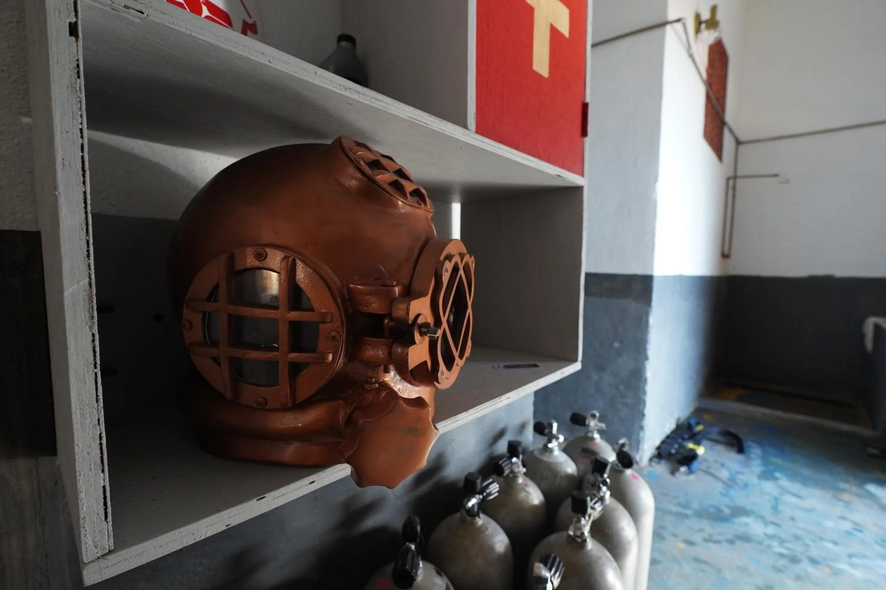 Decorative detail in Pousada Frezza Mergulho