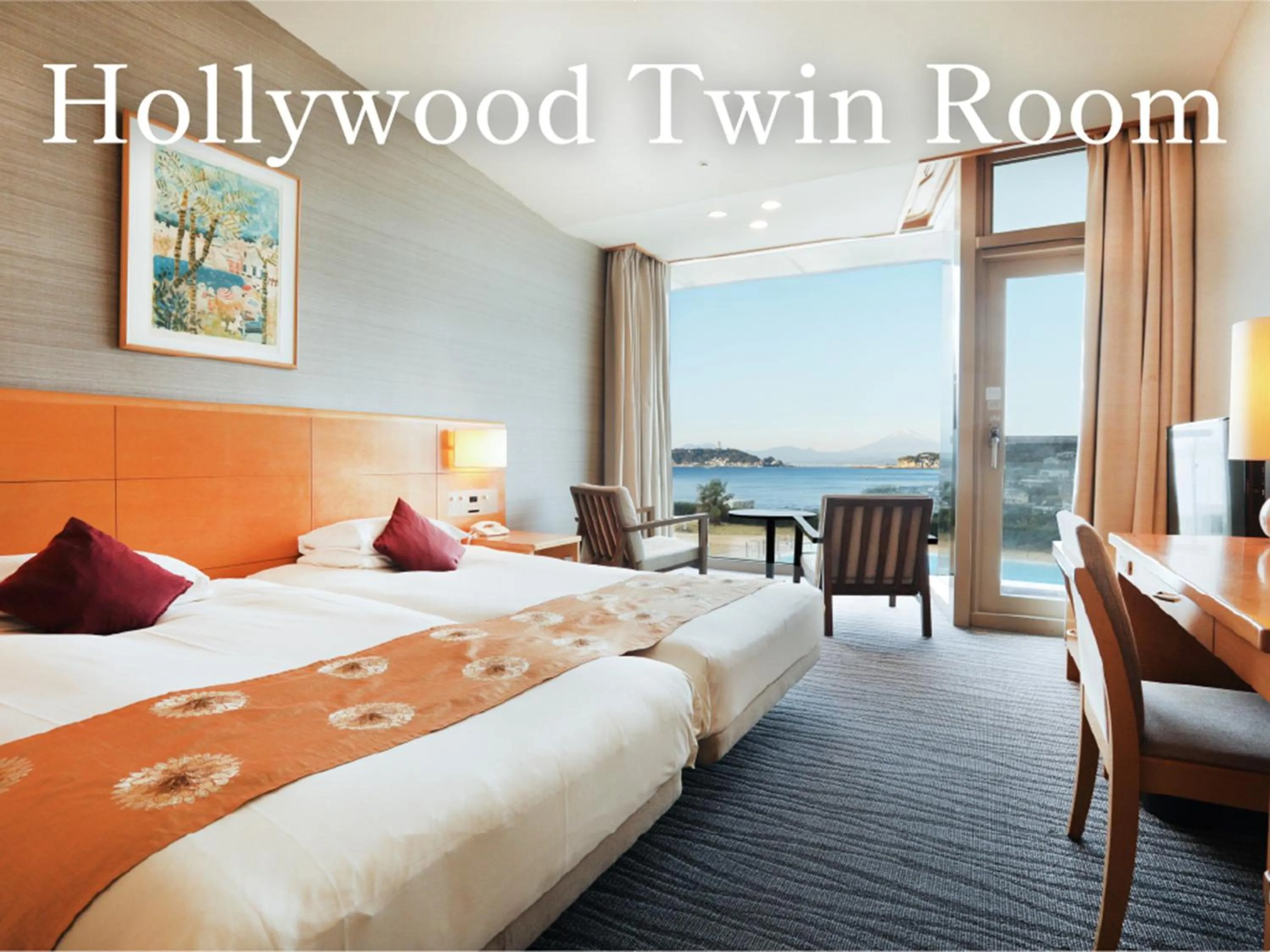 Photo of the whole room, Bed in Kamakura Prince Hotel