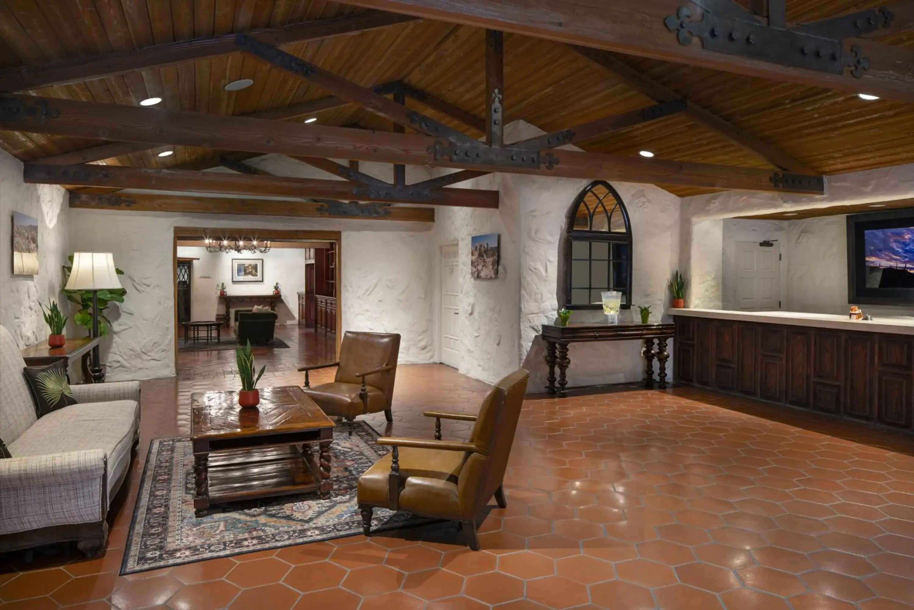 Lobby or reception in La Casa Del Zorro Resort & Spa Lobby or reception in La Casa Del Zorro Resort & Spa