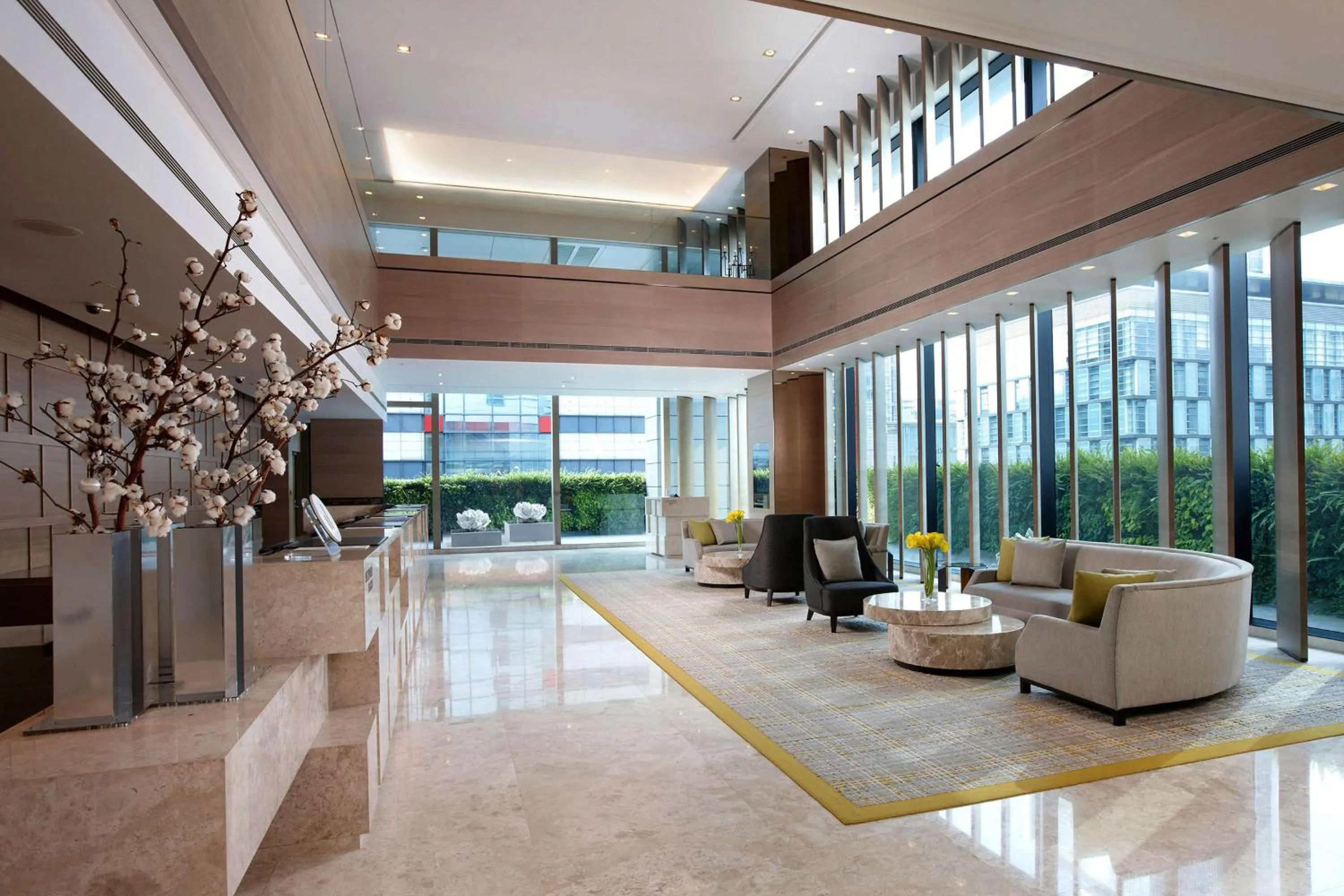 Lobby or reception in Humble House Taipei, Curio Collection by Hilton