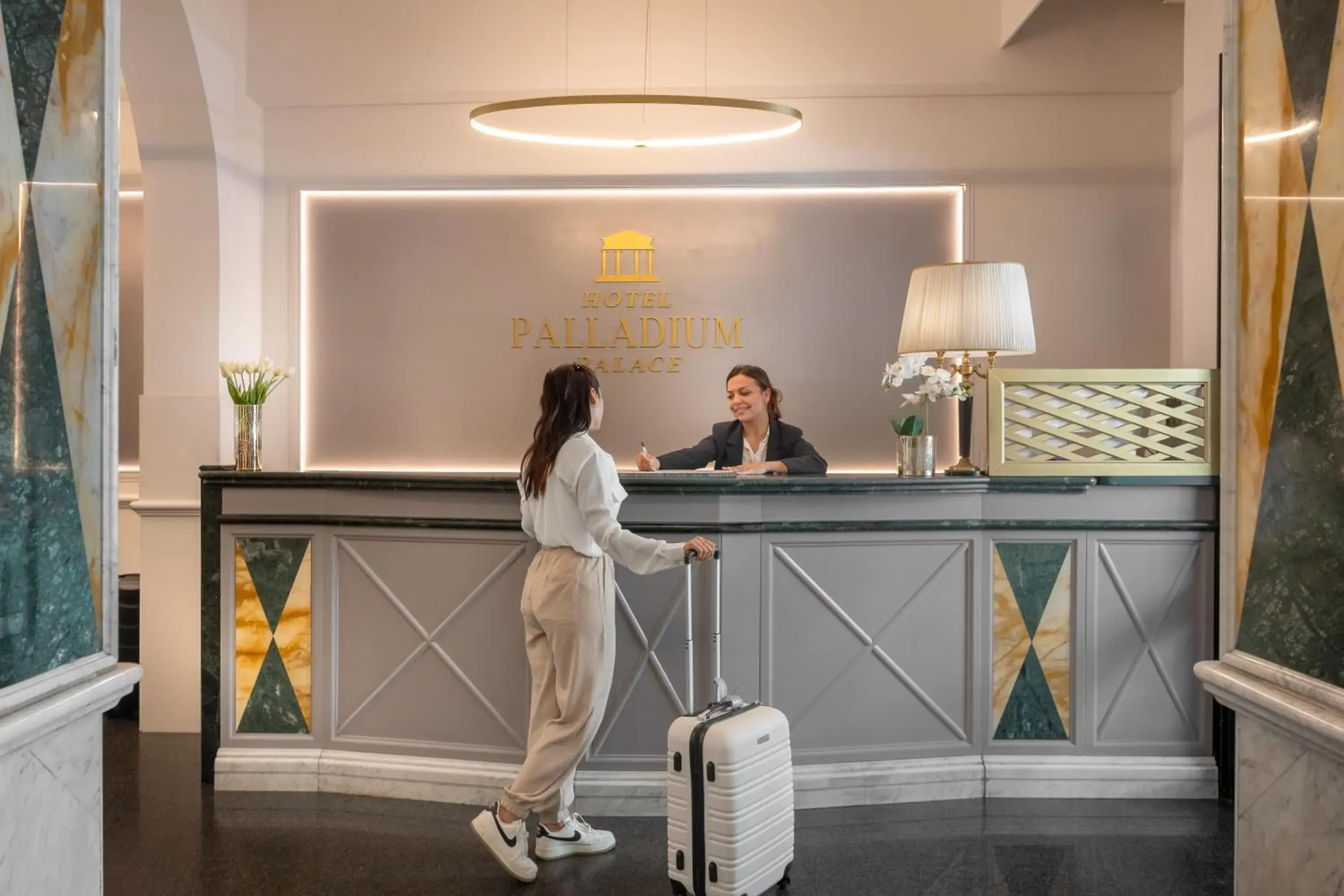 Lobby or reception in Hotel Palladium Palace Lobby or reception in Hotel Palladium Palace