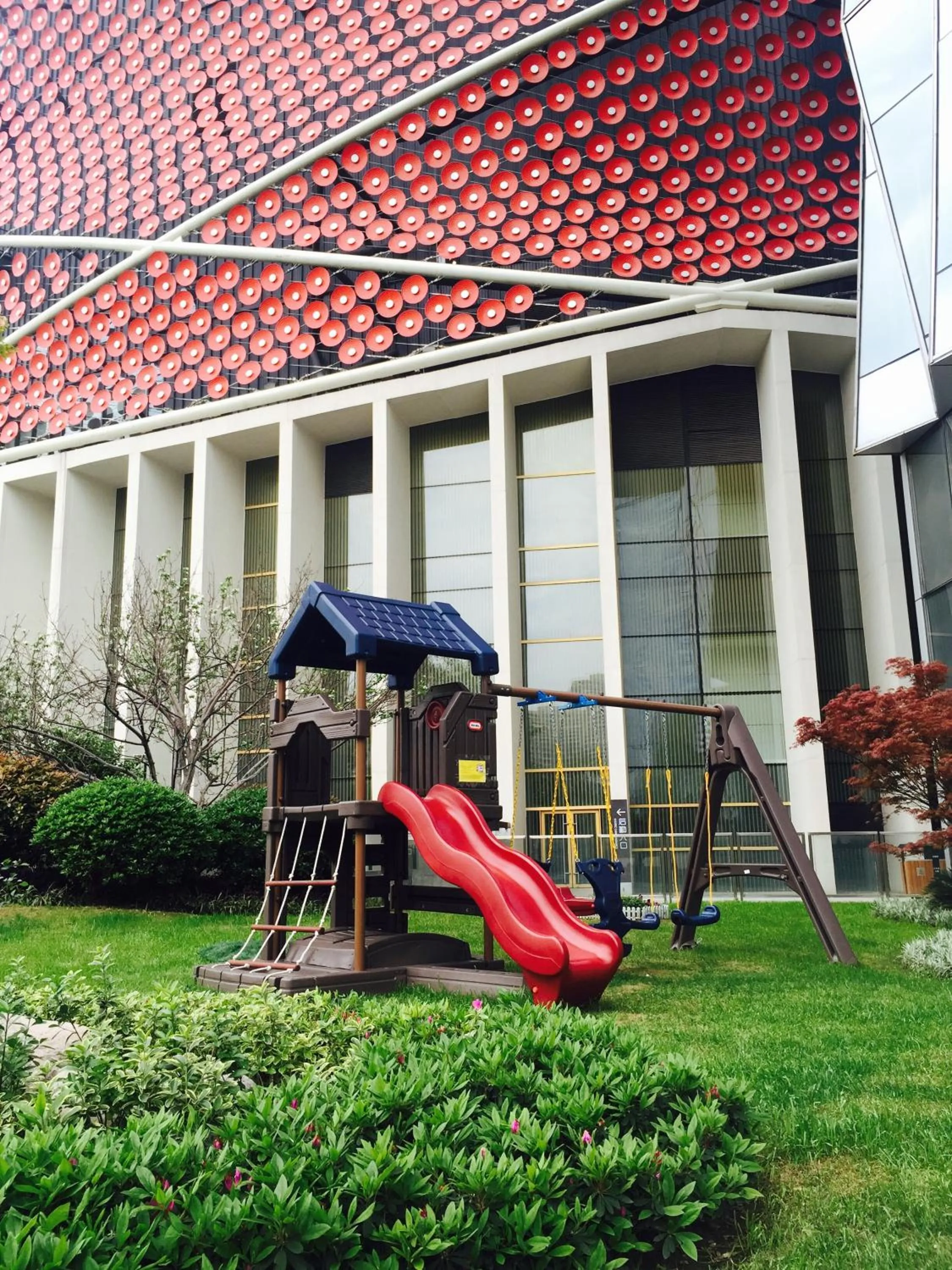 Children play ground in Wanda Reign Wuhan