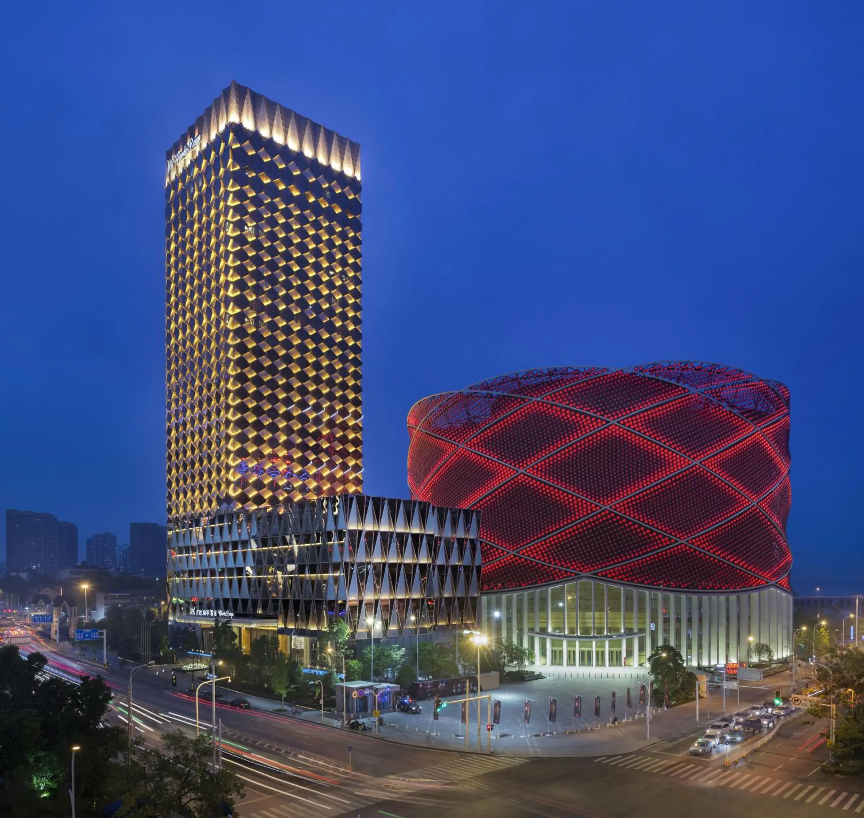 Property building in Wanda Reign Wuhan Property building in Wanda Reign Wuhan