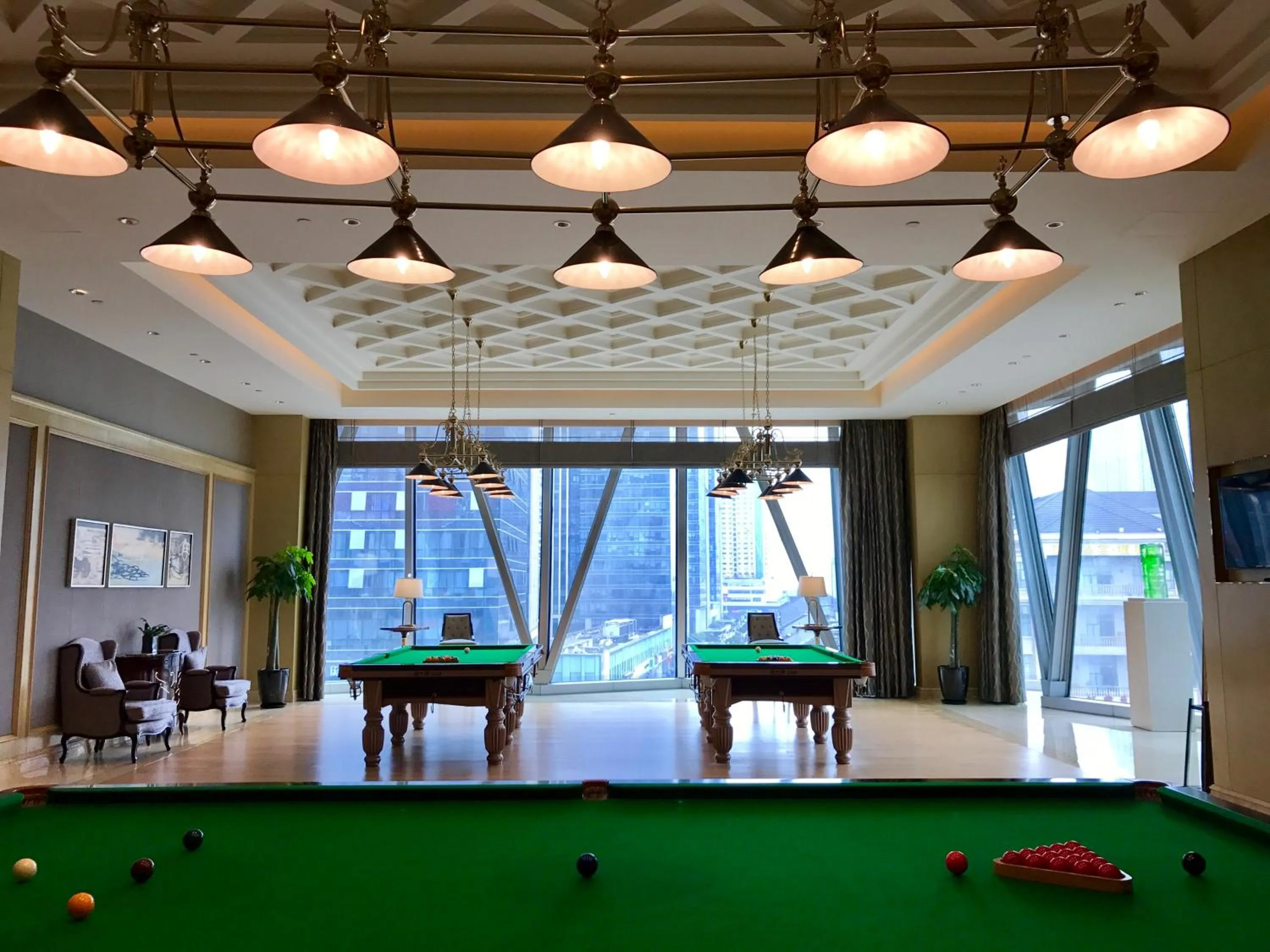 Billiard in Wanda Reign Wuhan