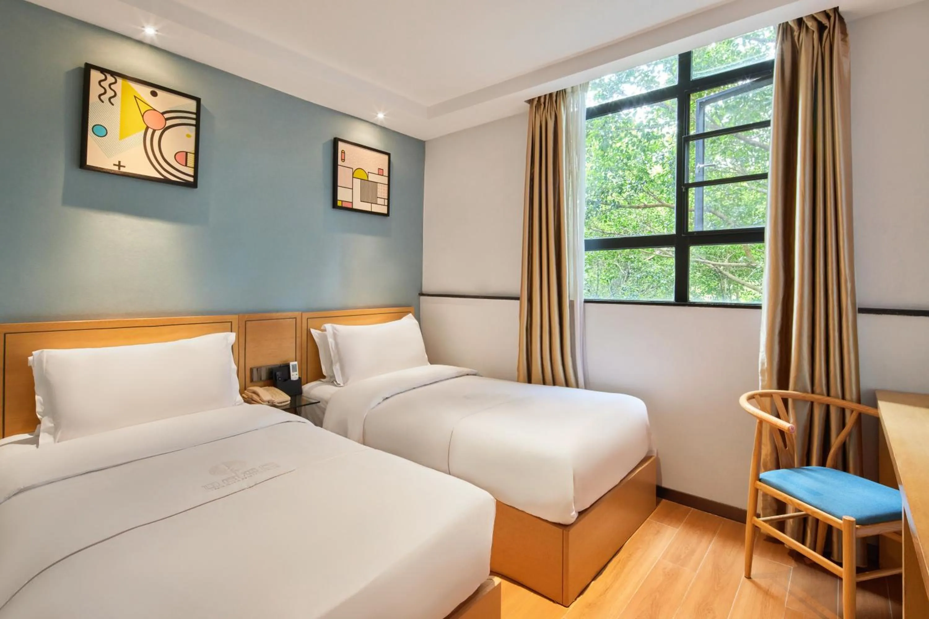 Bed in Insail Hotels Guangzhou XiMenKou Subway Station Branch