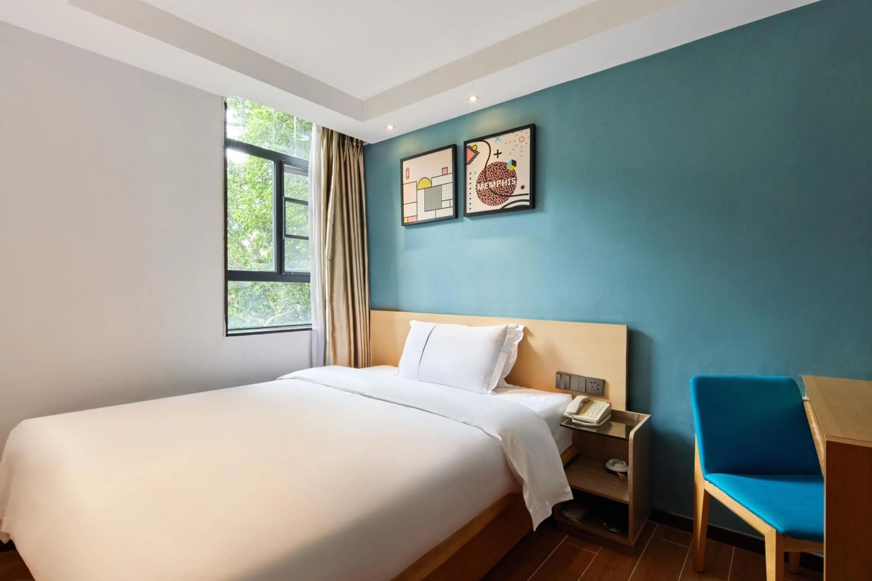 Bedroom, Bed in Insail Hotels Guangzhou XiMenKou Subway Station Branch