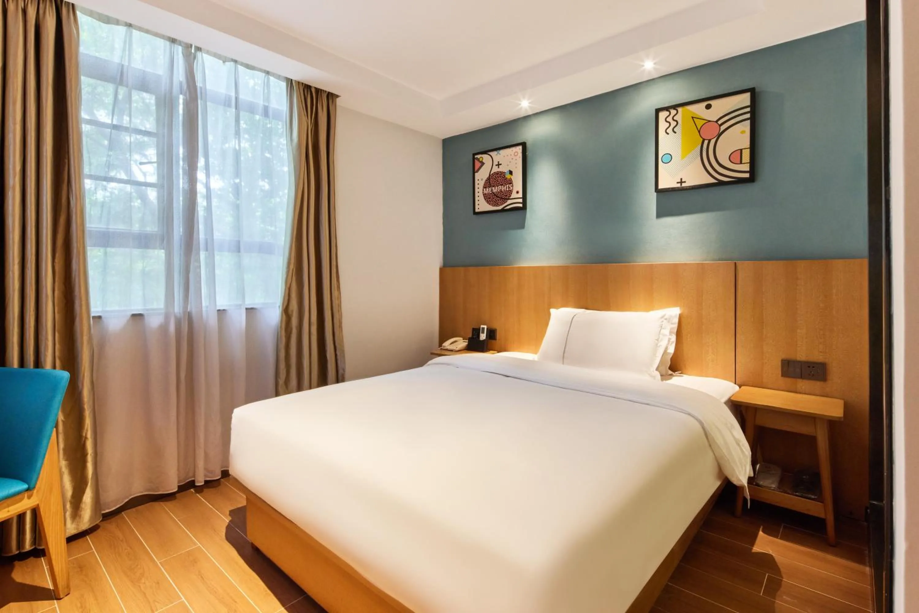 Bed in Insail Hotels Guangzhou XiMenKou Subway Station Branch