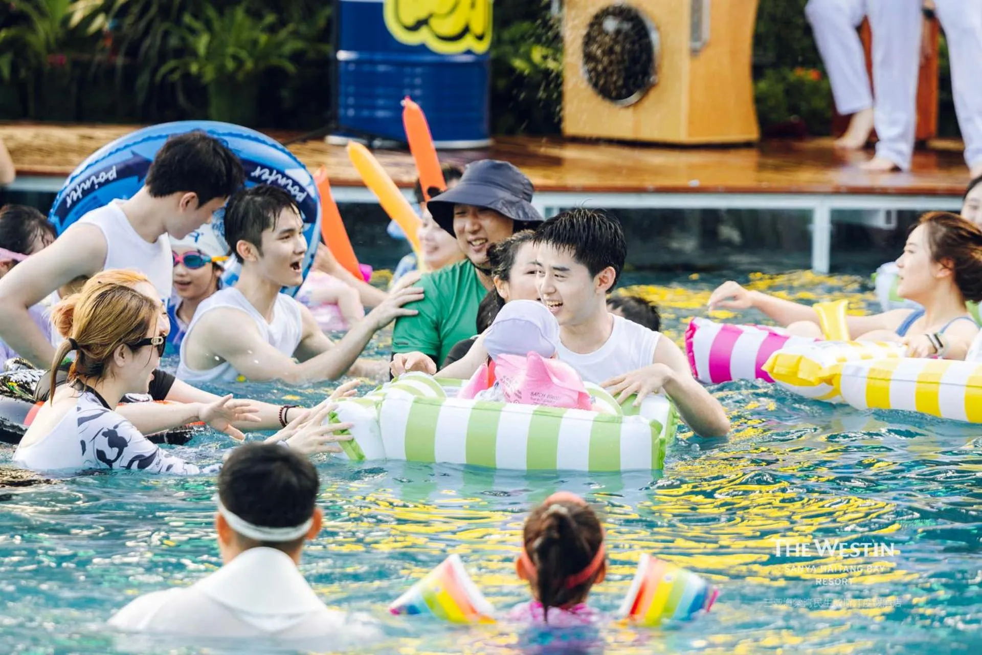 Aqua park in The Westin Sanya Haitang Bay Resort