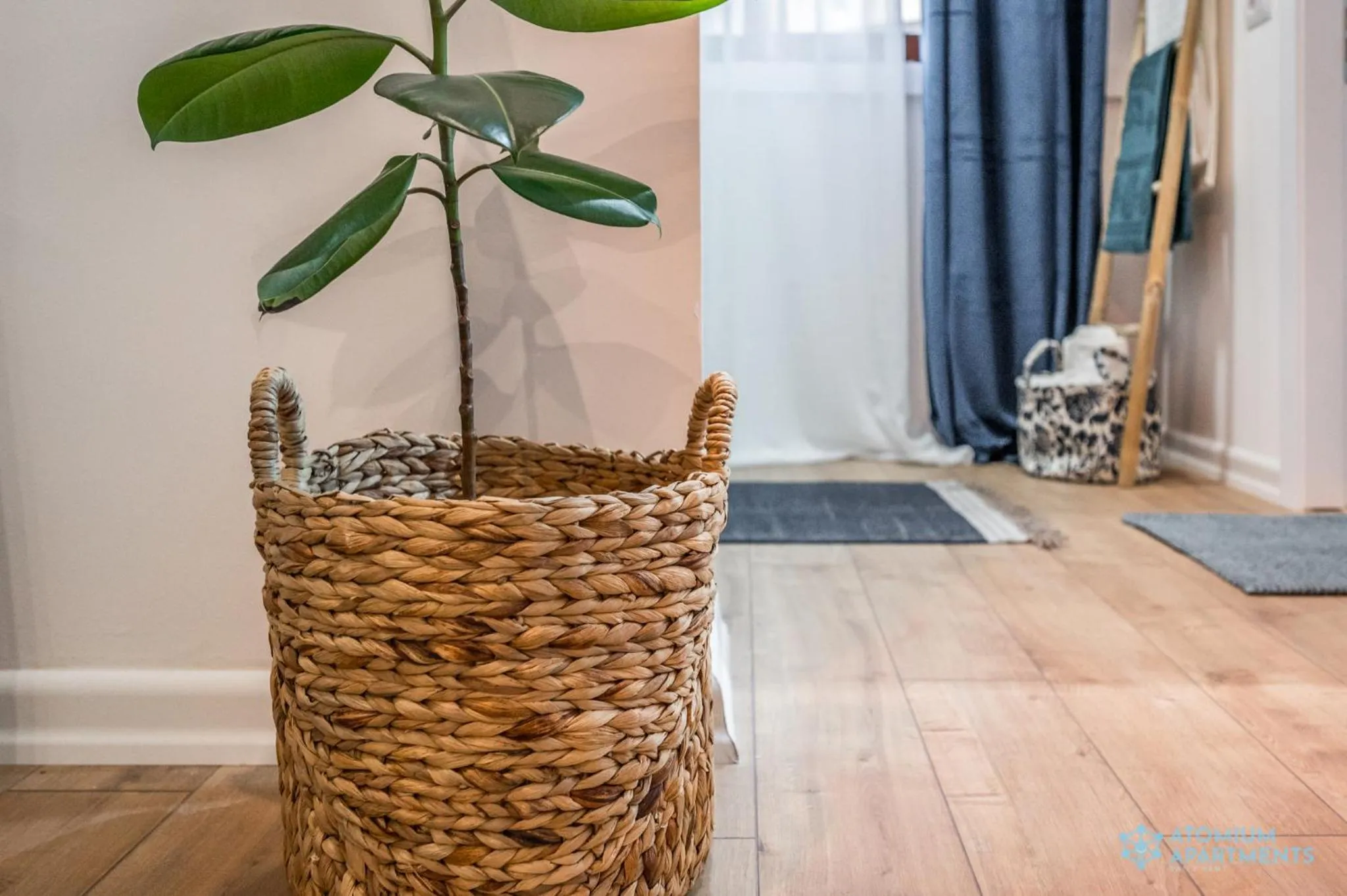 Decorative detail in Atomium apartments