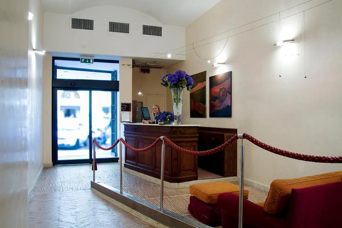 Lobby or reception in Hotel Columbia