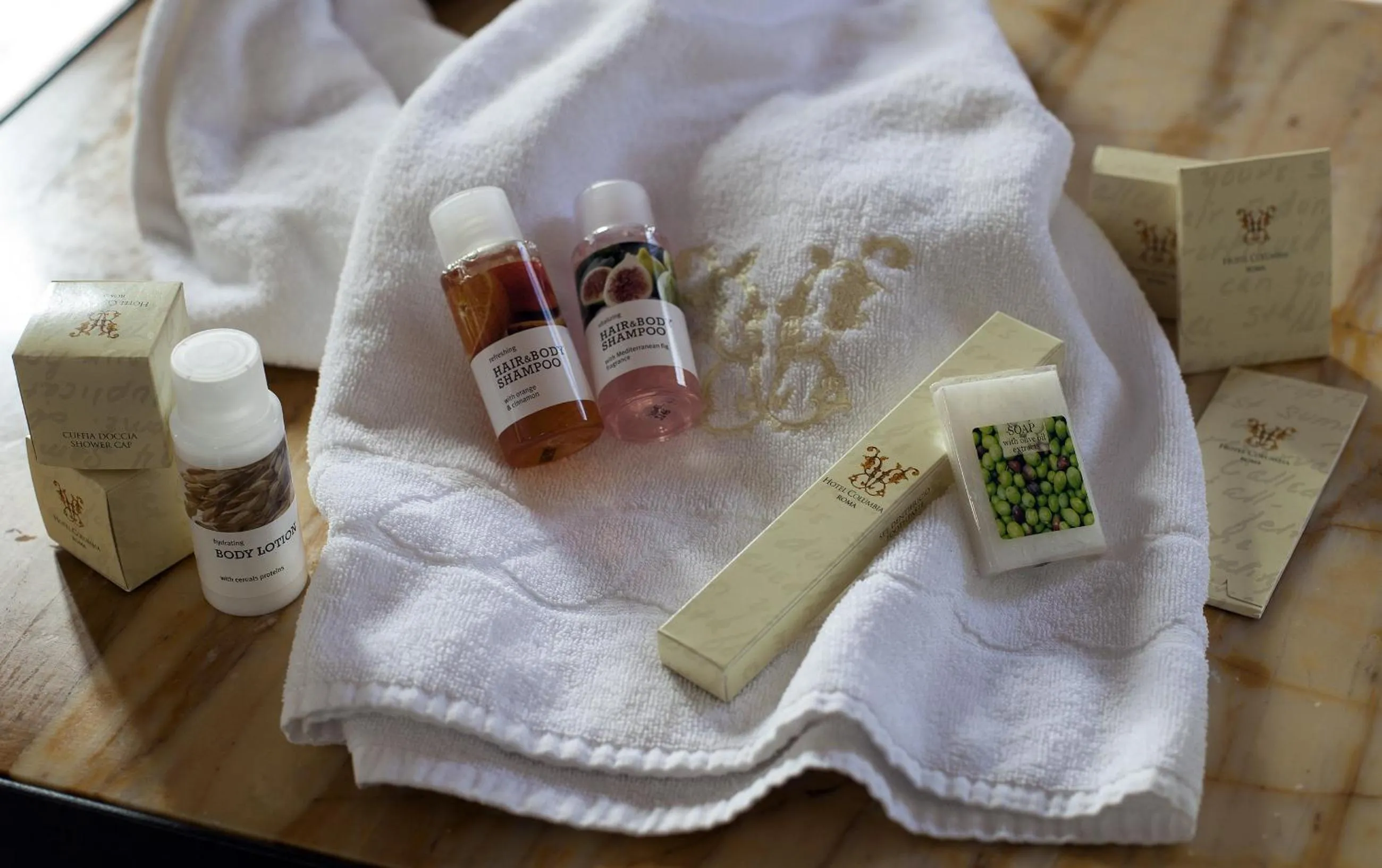 Bathroom in Hotel Columbia