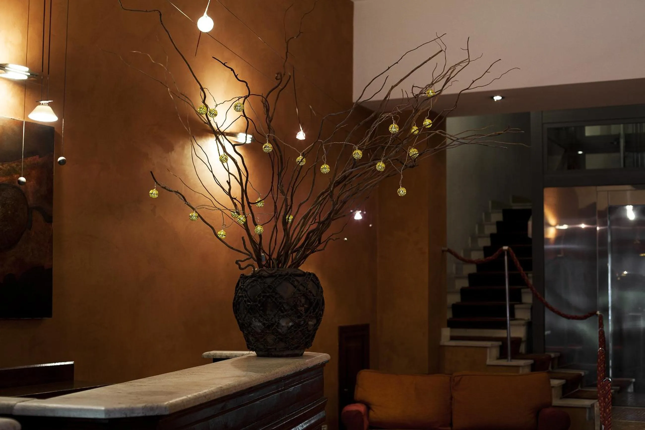 Lobby or reception in Hotel Columbia