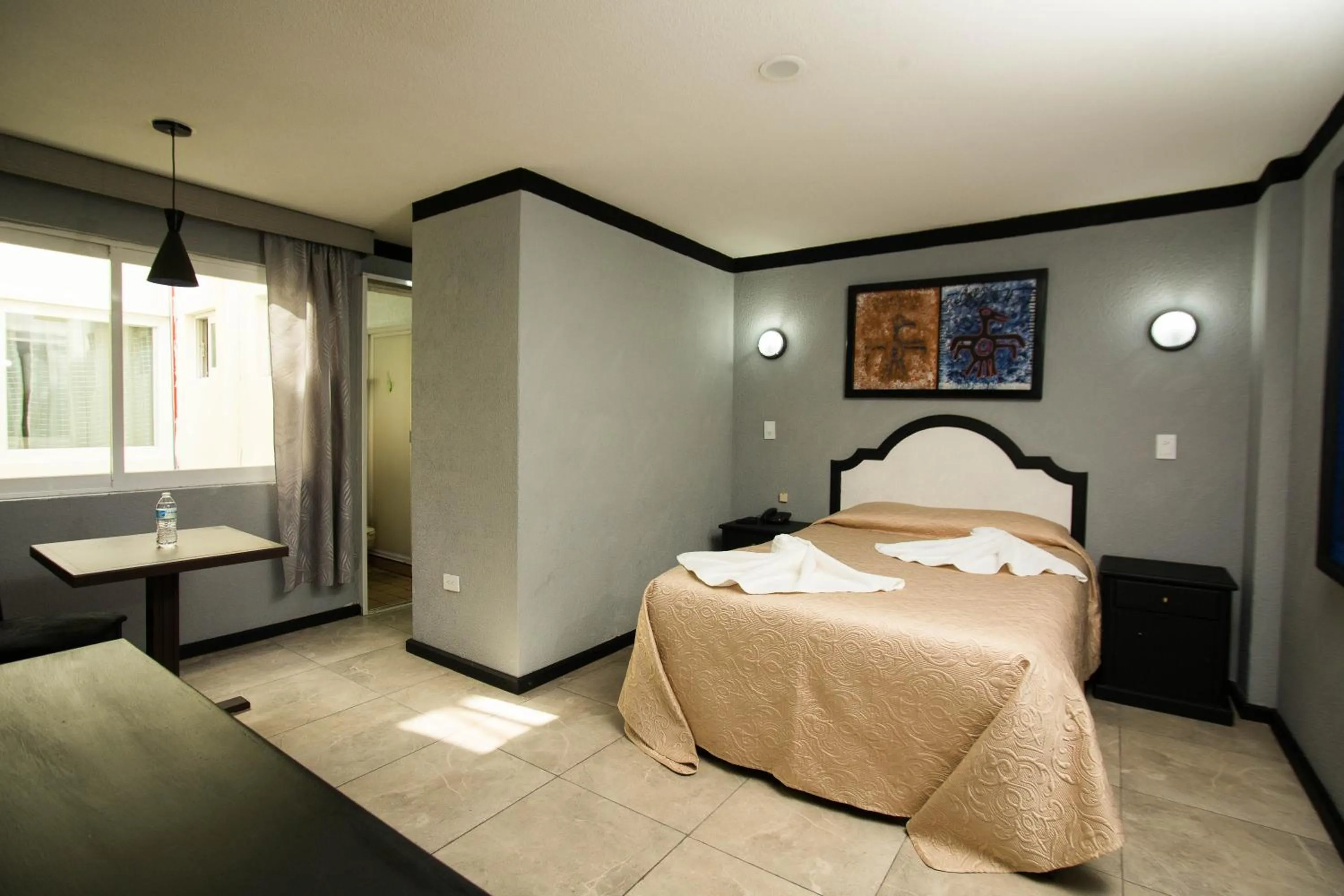 Bed in Hotel Restaurant 1904