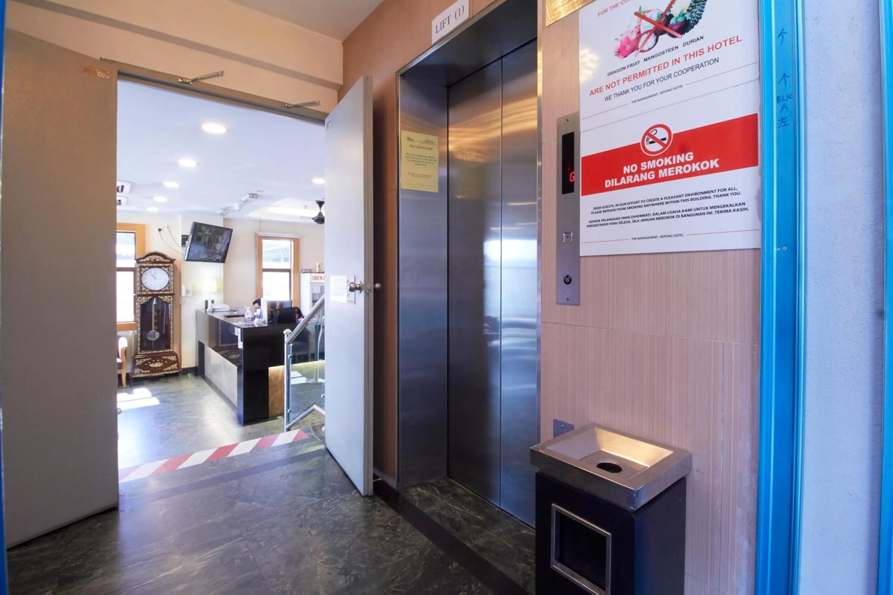 Lobby or reception in Kepong Hotel