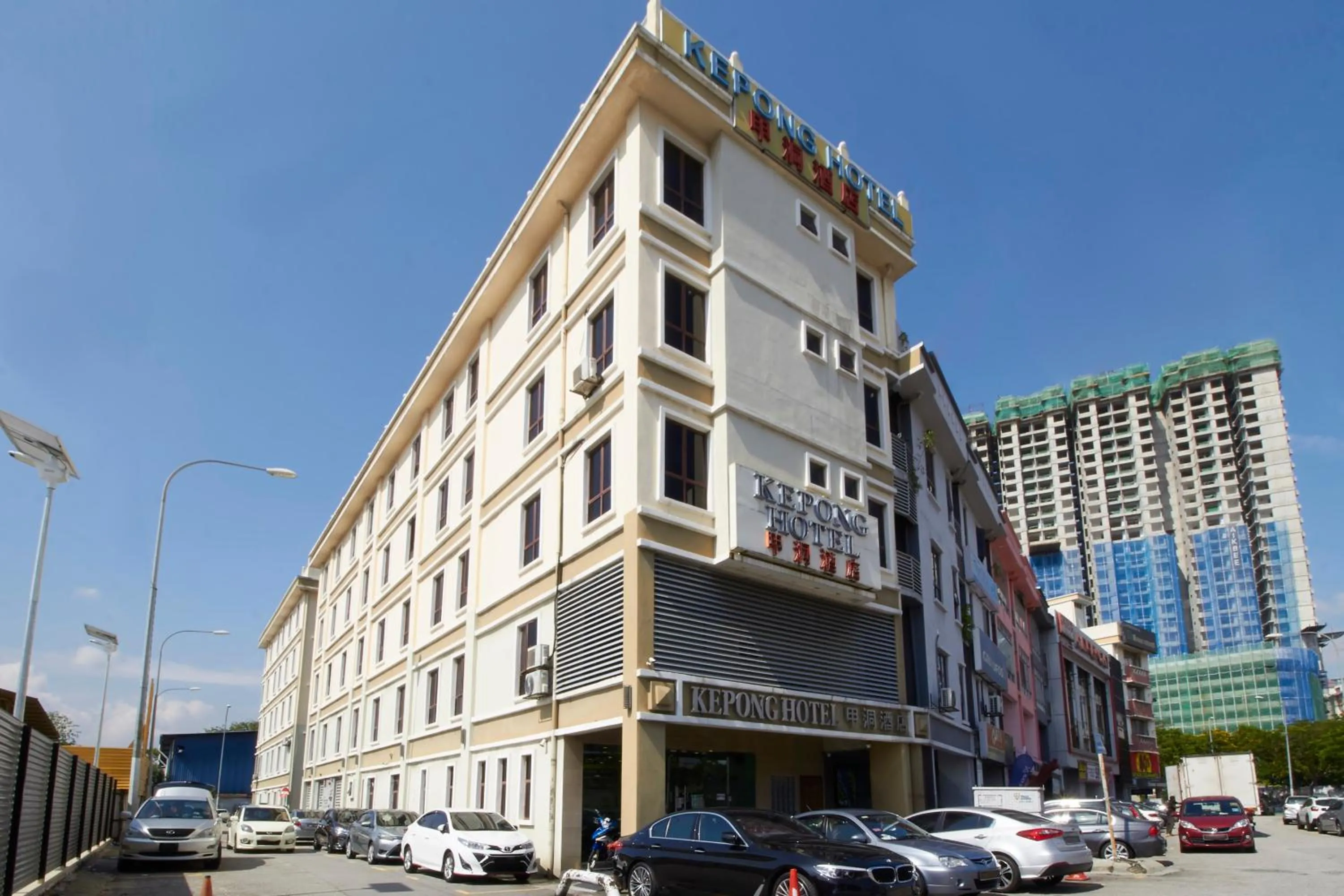 Property building in Kepong Hotel