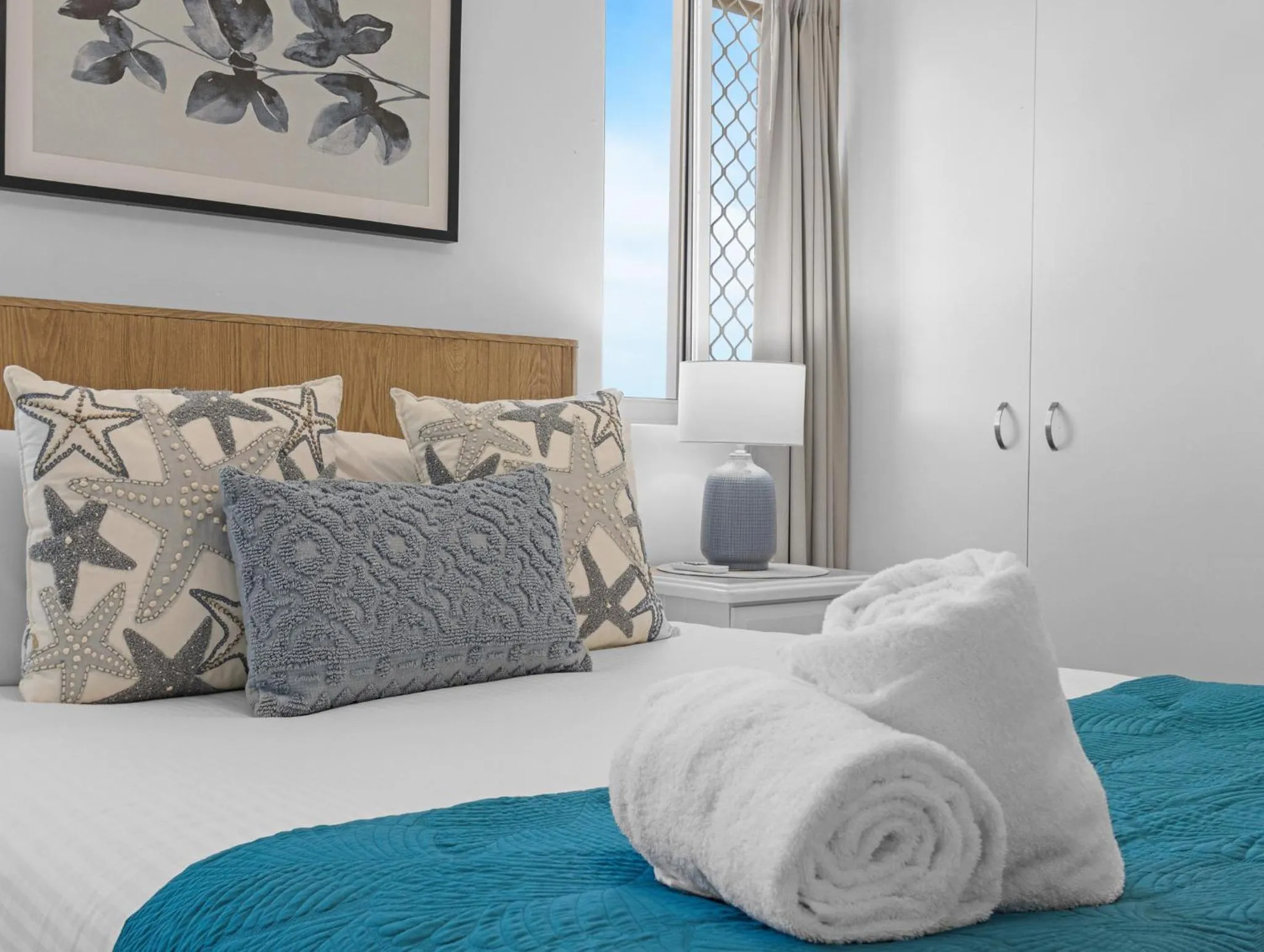 Bed in Riviera Resort