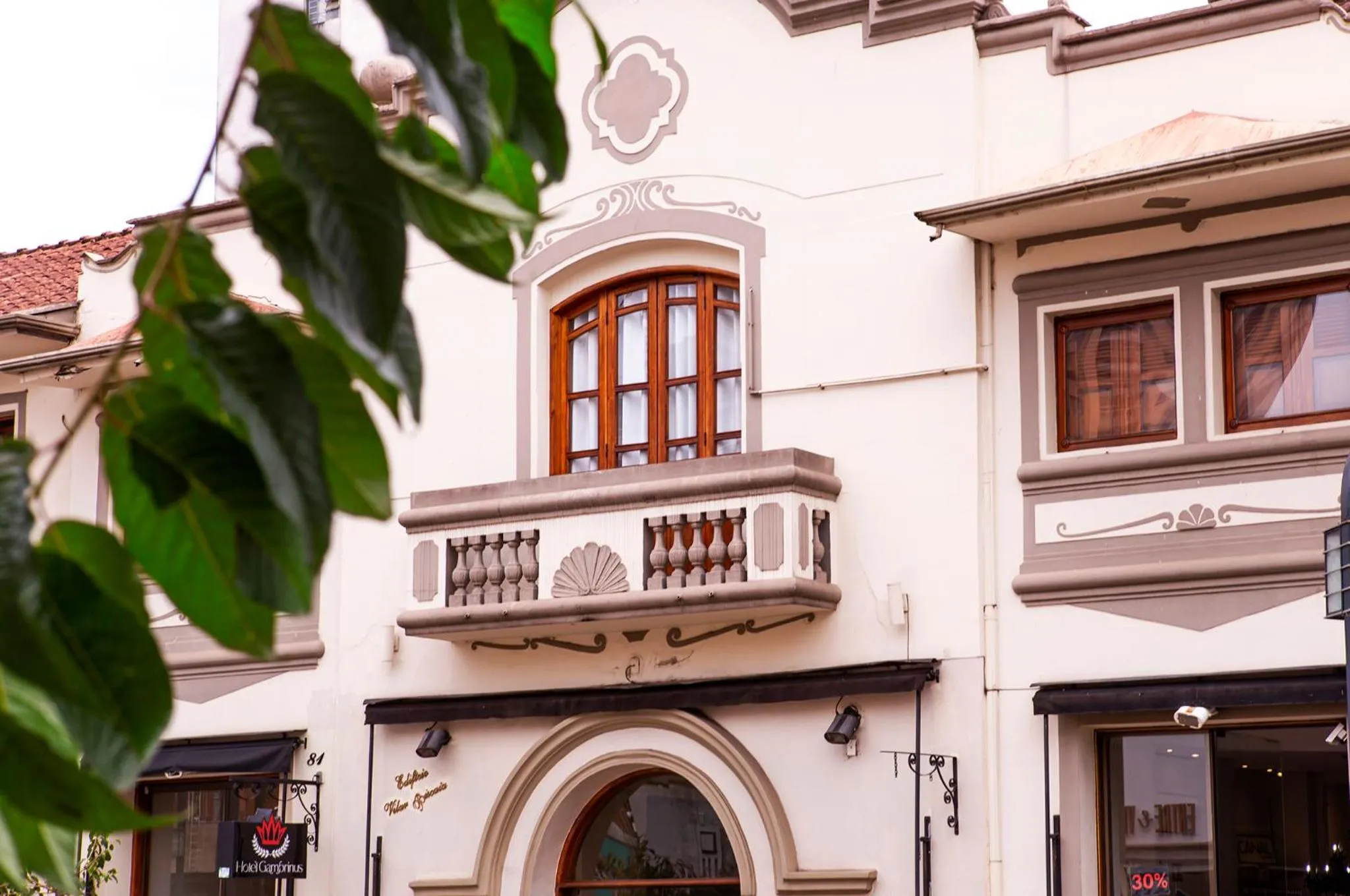 Facade/entrance in Hotel Gambrinus