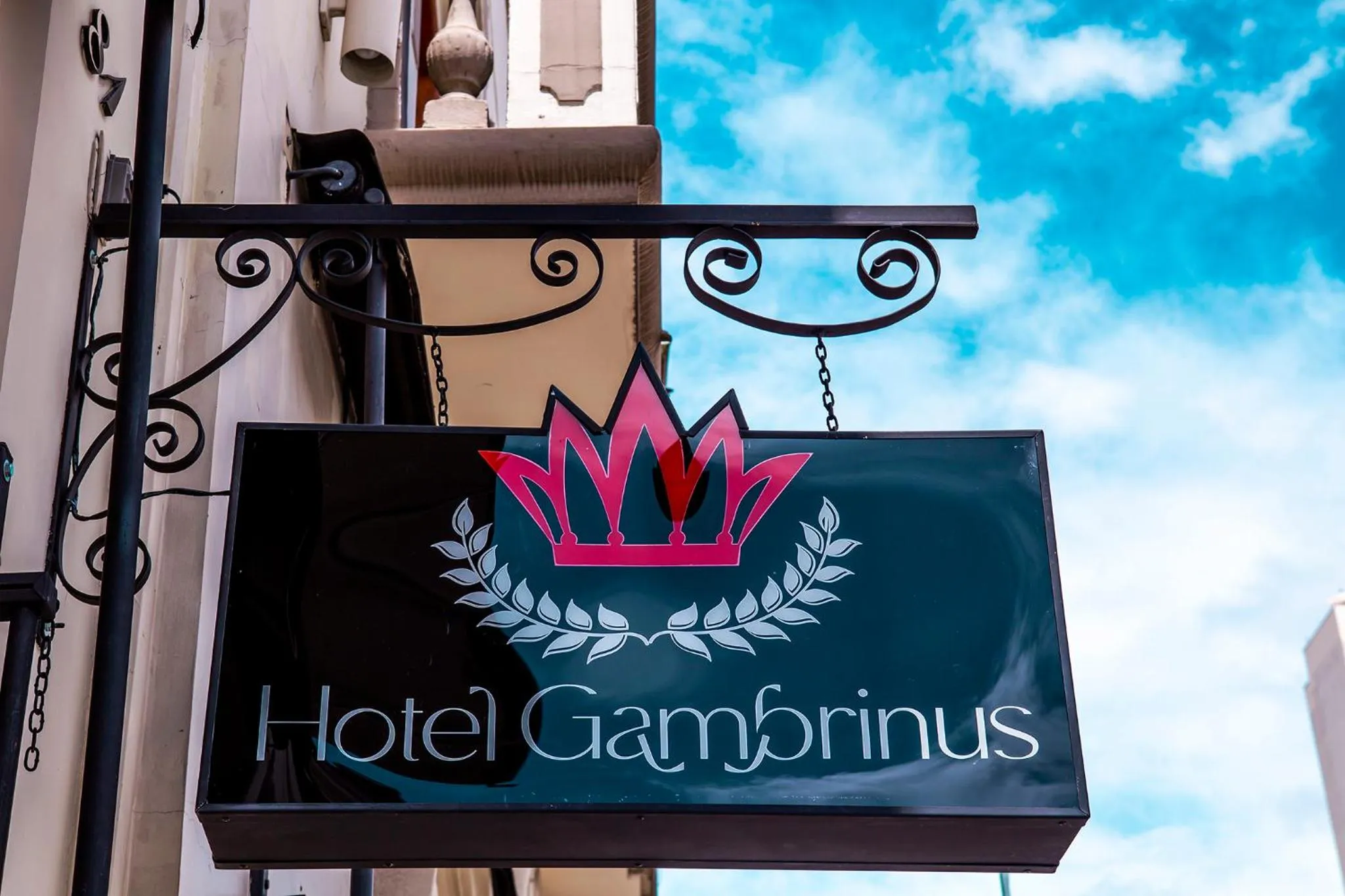 Facade/entrance in Hotel Gambrinus