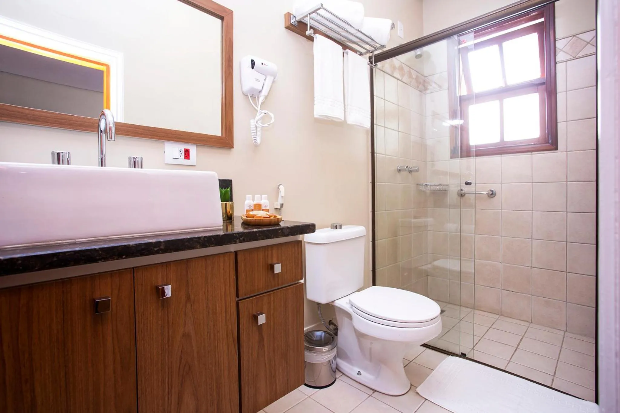 Bathroom in Hotel Gambrinus