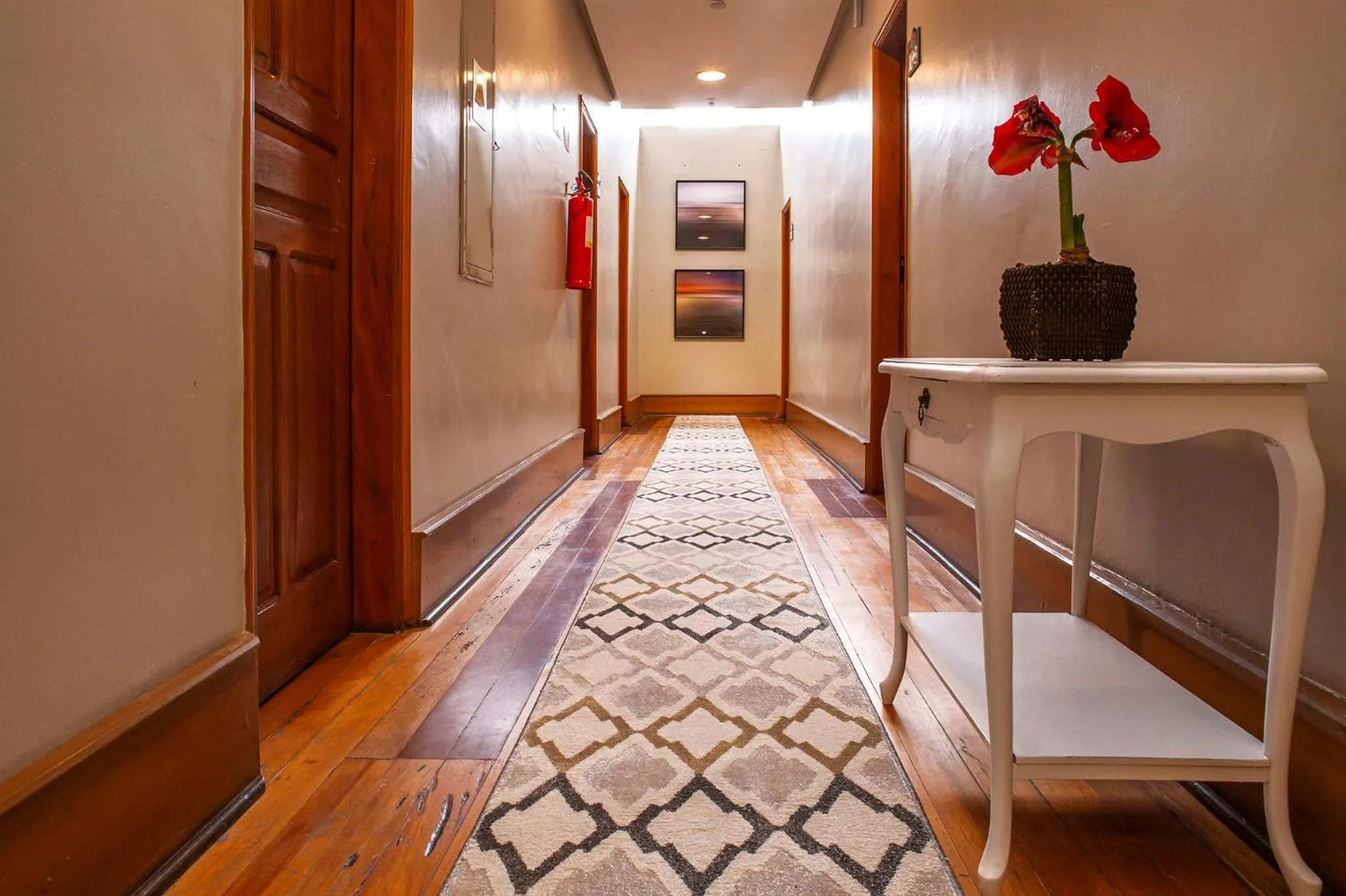 Decorative detail in Hotel Gambrinus