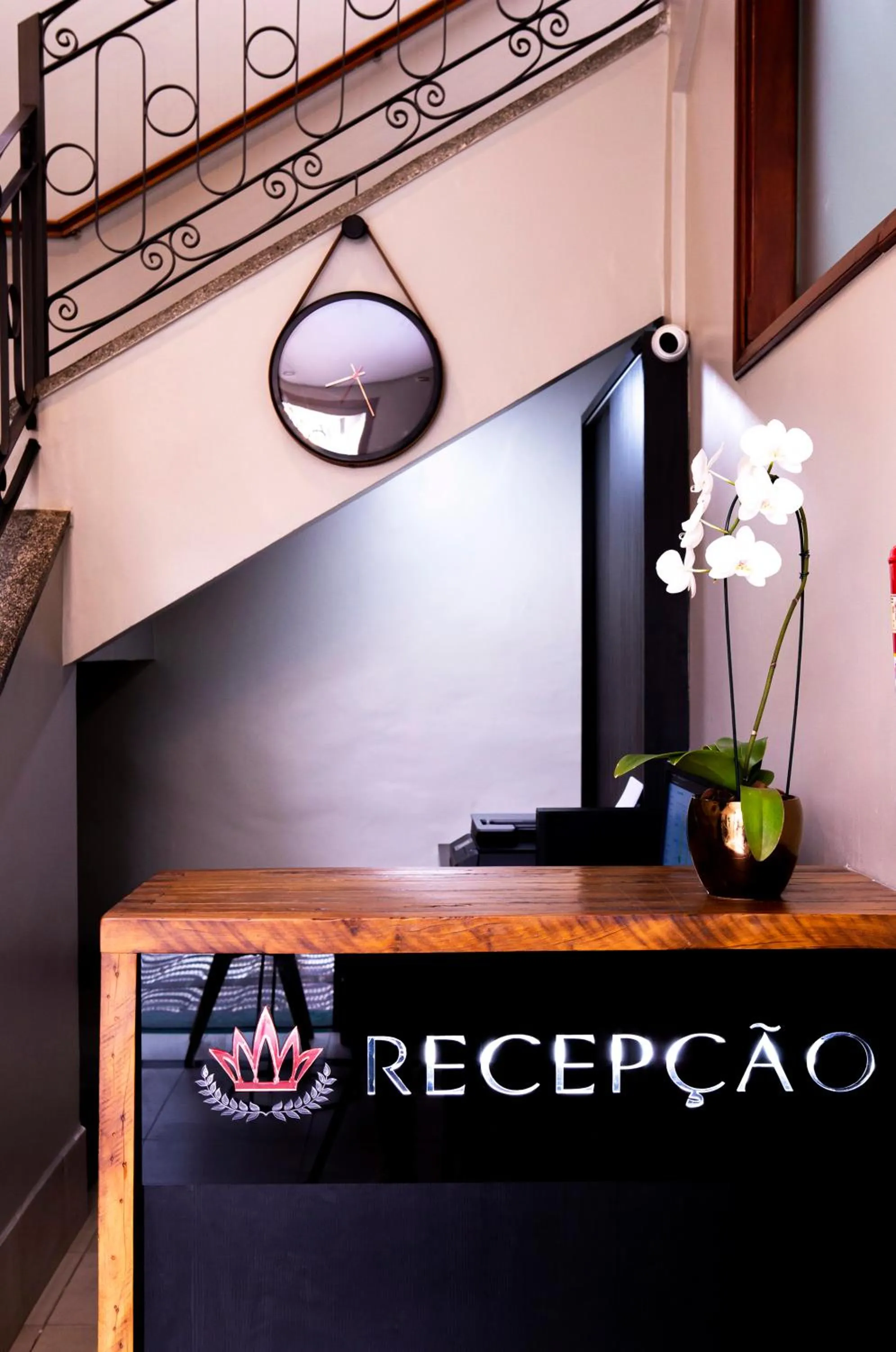 Lobby or reception in Hotel Gambrinus