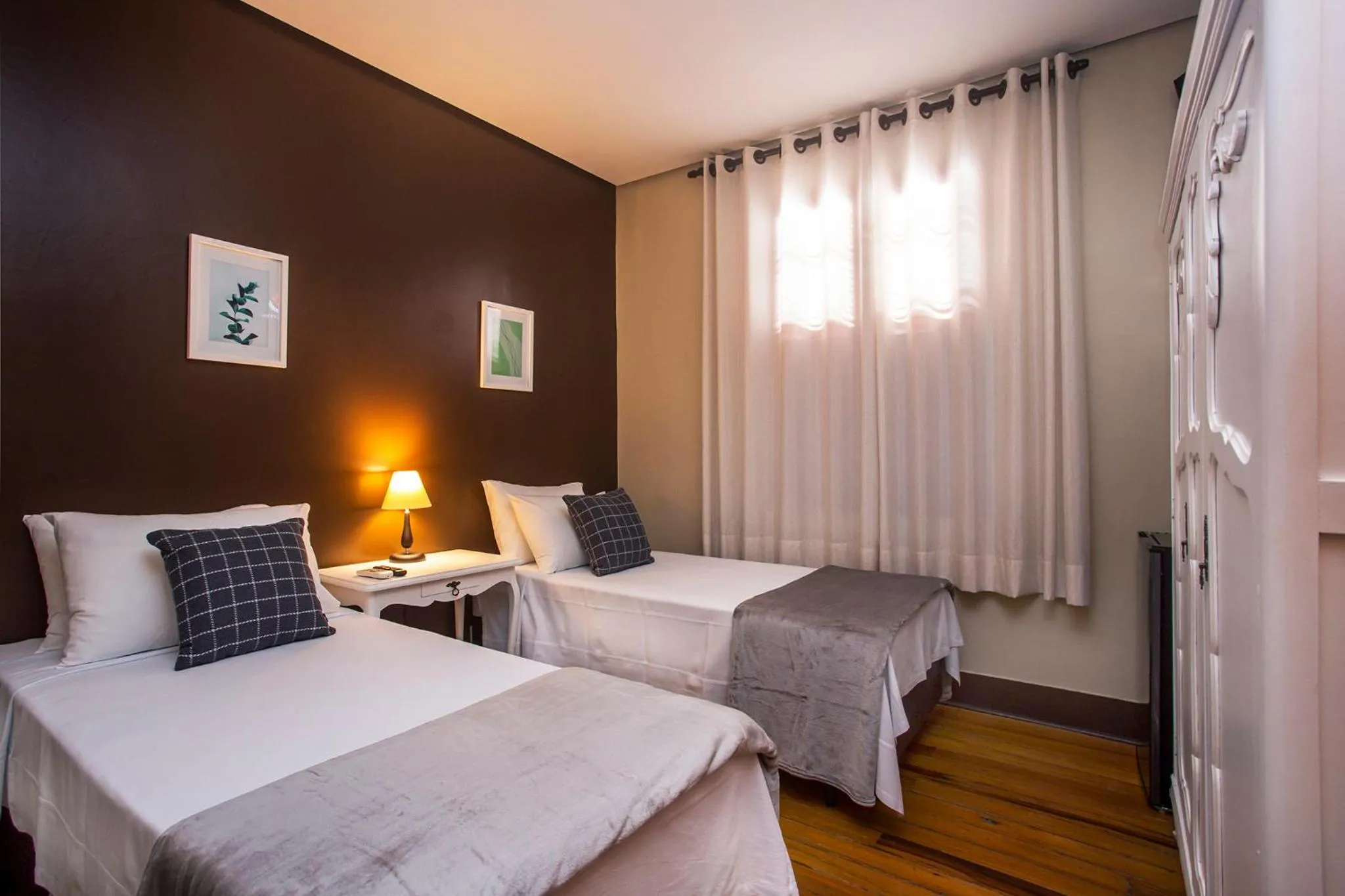 Bed in Hotel Gambrinus