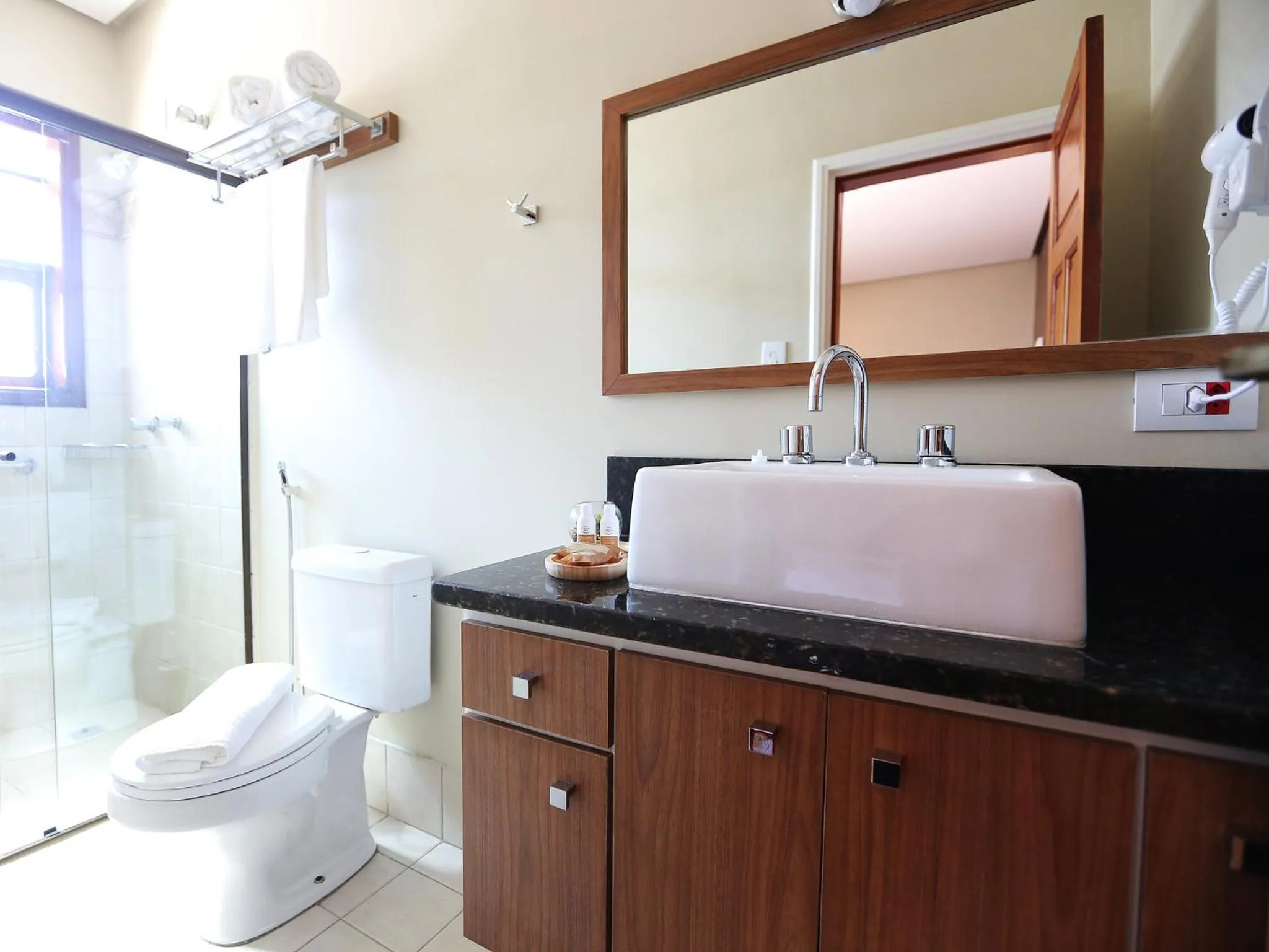 Bathroom in Hotel Gambrinus