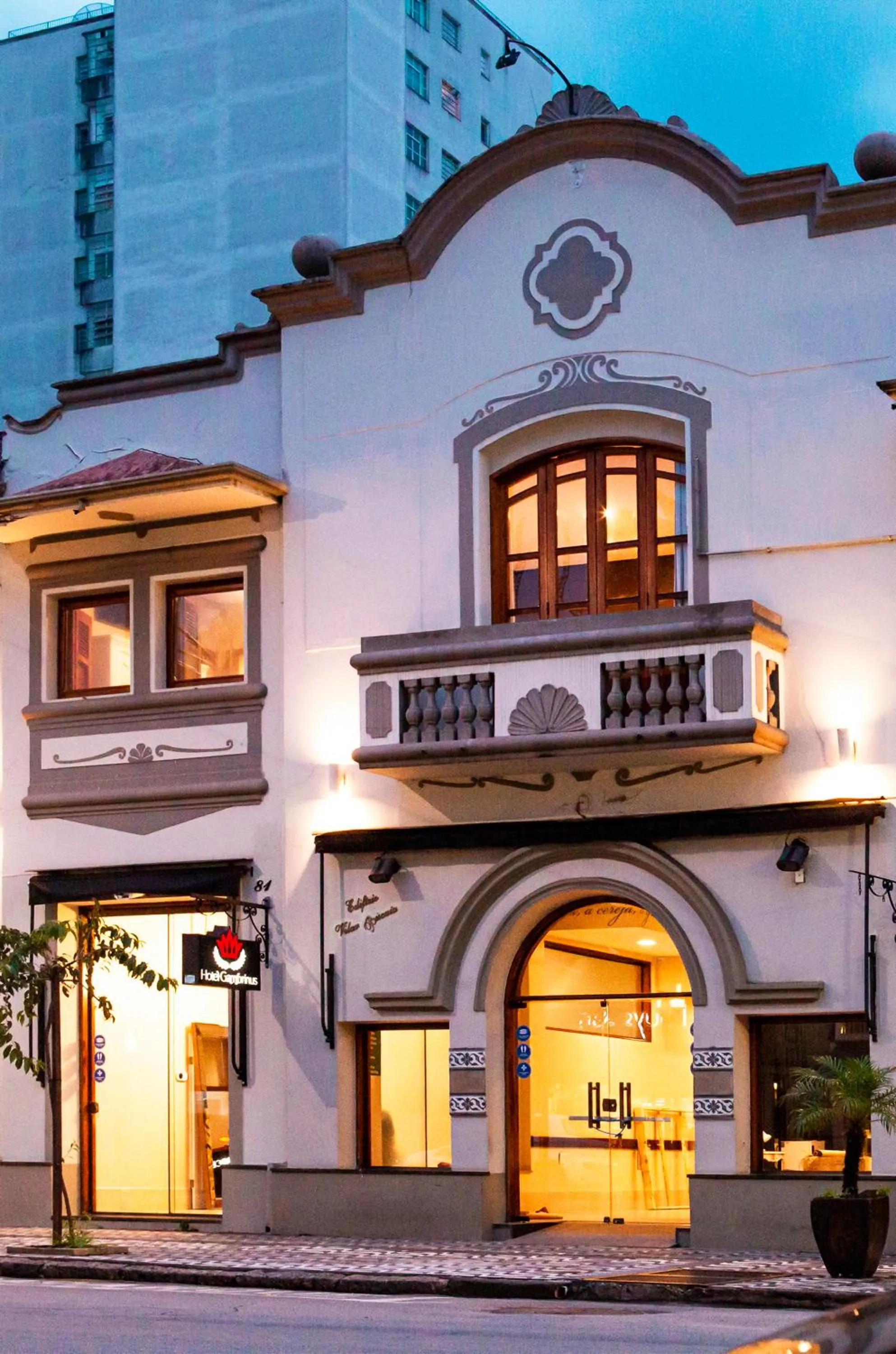 Facade/entrance in Hotel Gambrinus