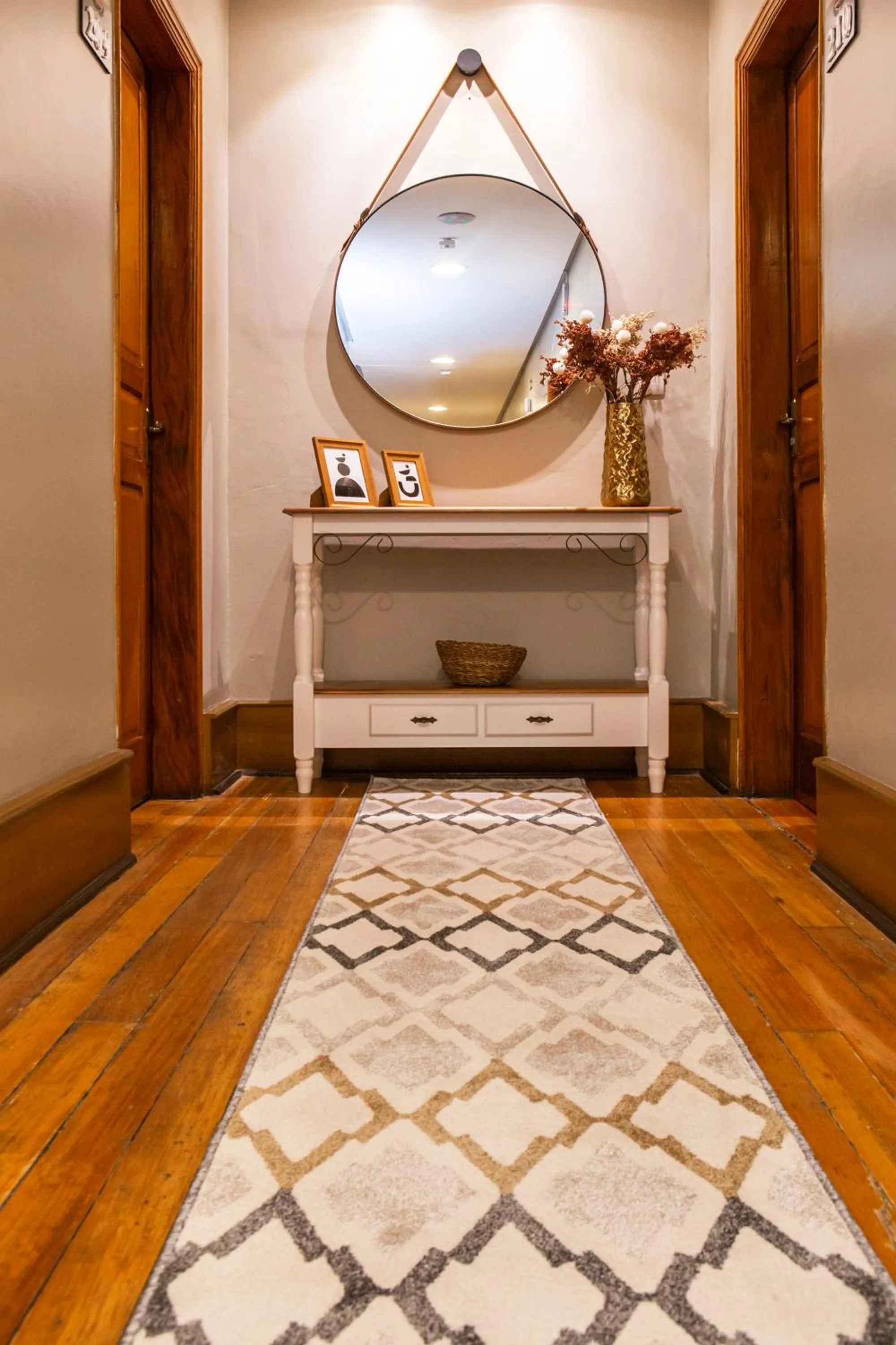 Decorative detail in Hotel Gambrinus